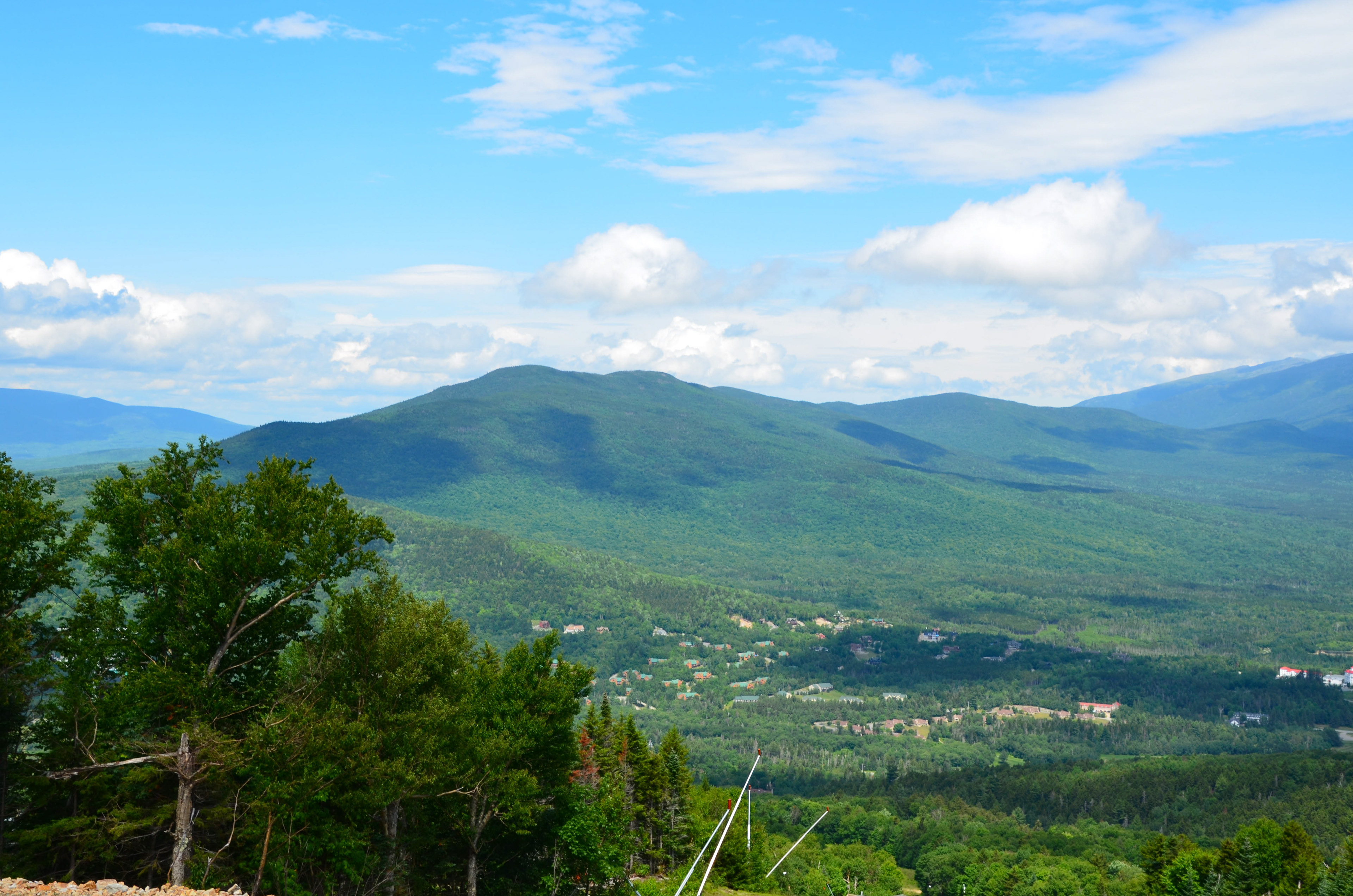 View from Mt. Rosebrook at Bretton Woods