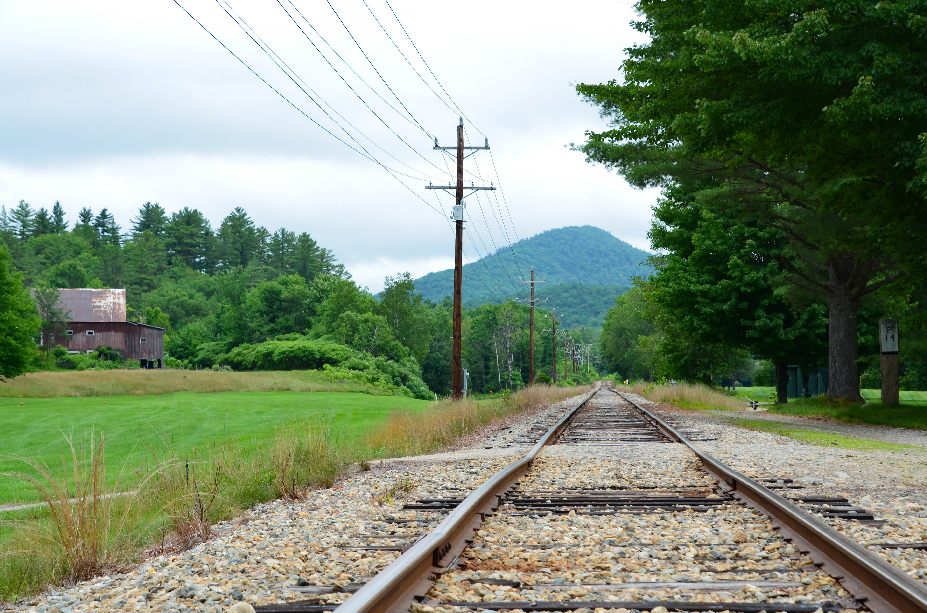 Railroad along Route 3