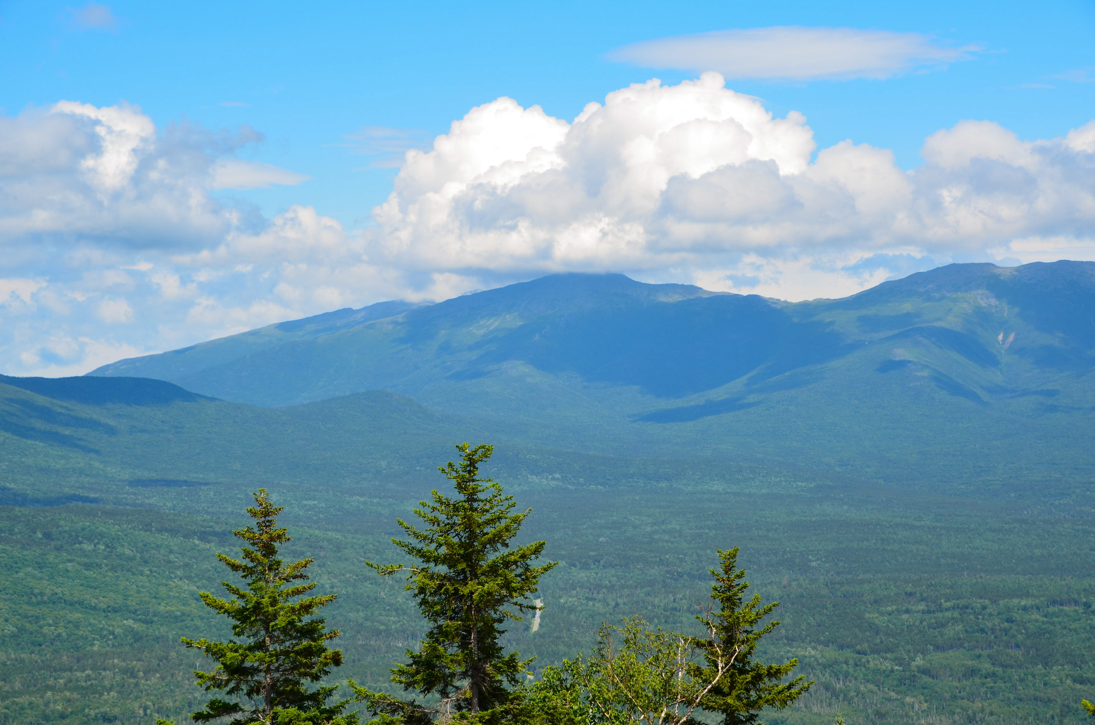 Partial view of the Presidential Range