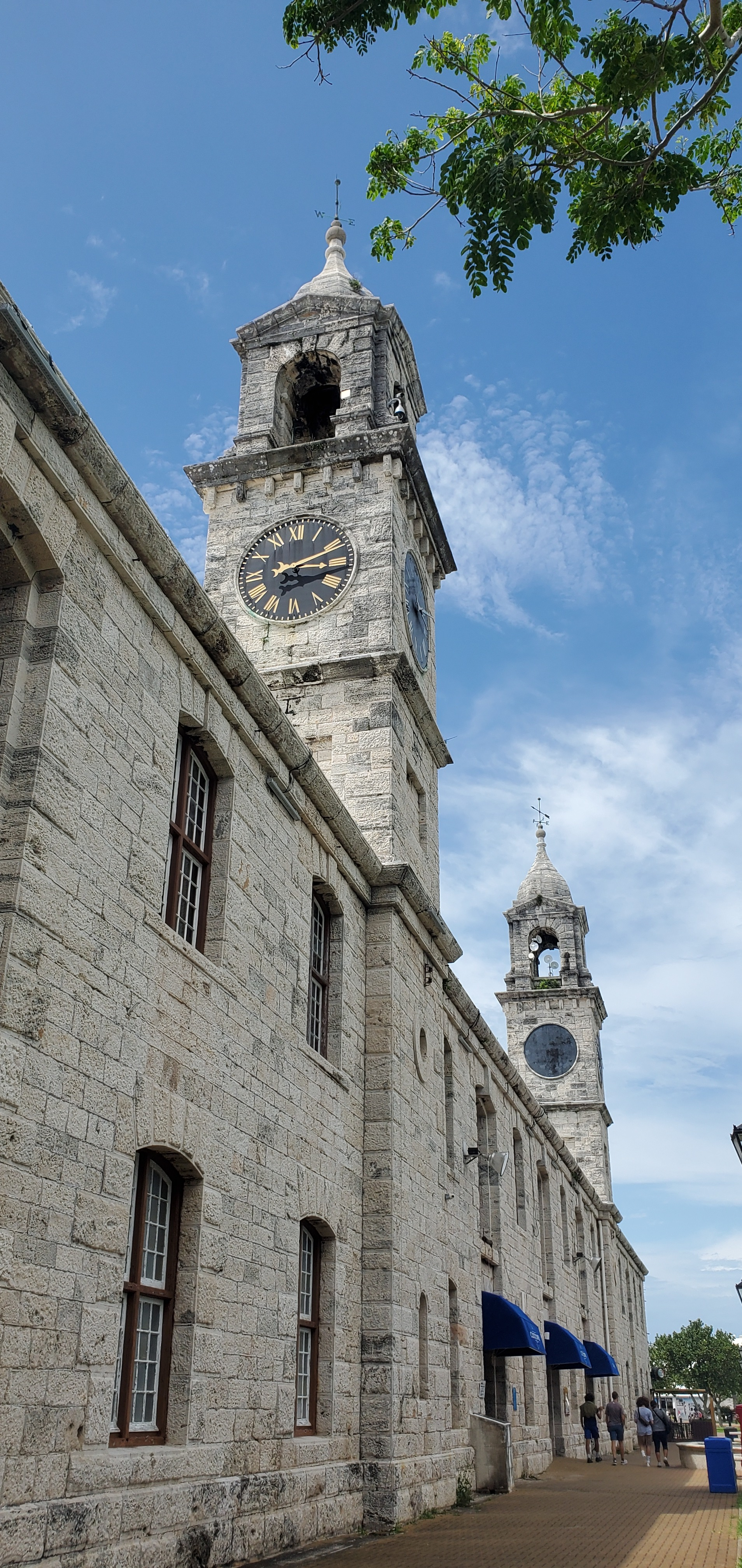 Clock Tower Shopping Mall in the Royal Naval Dockyard