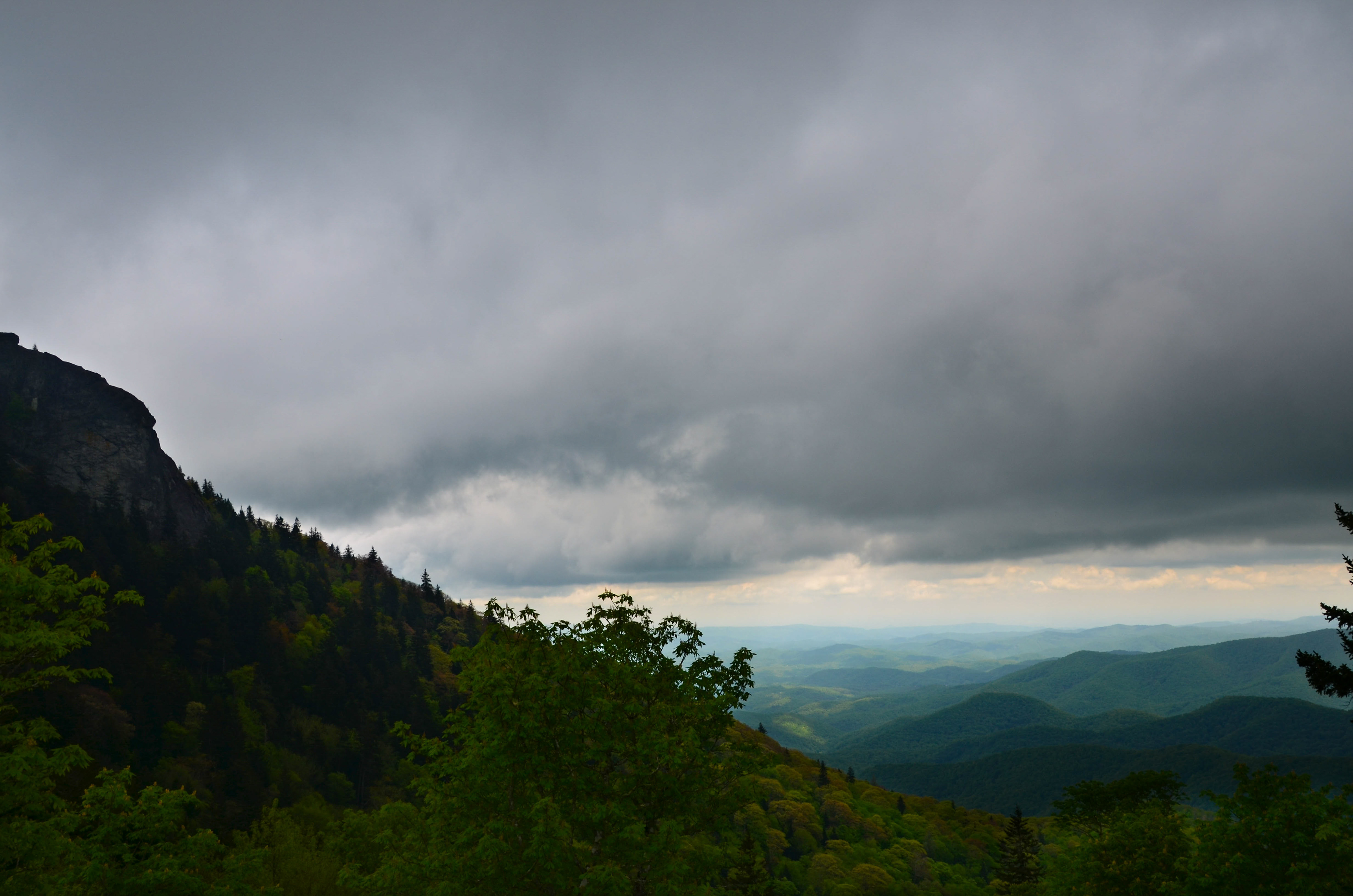 Devil's Courthouse Overlook - Blue Ridge Parkway