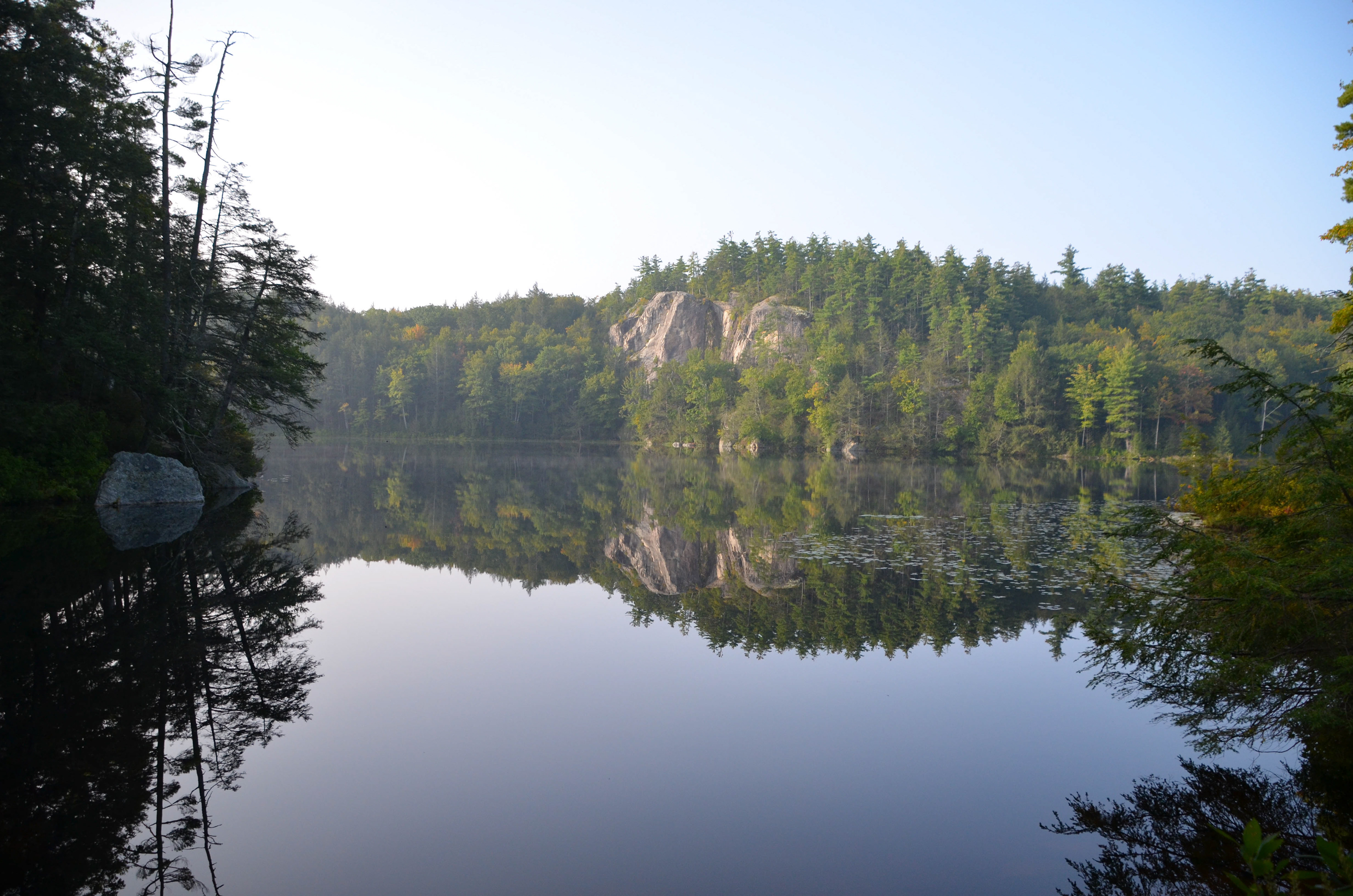 Cliffs at Stonehouse Pond