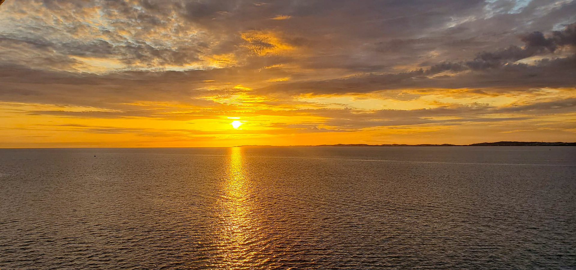 Sunrise over Bermuda