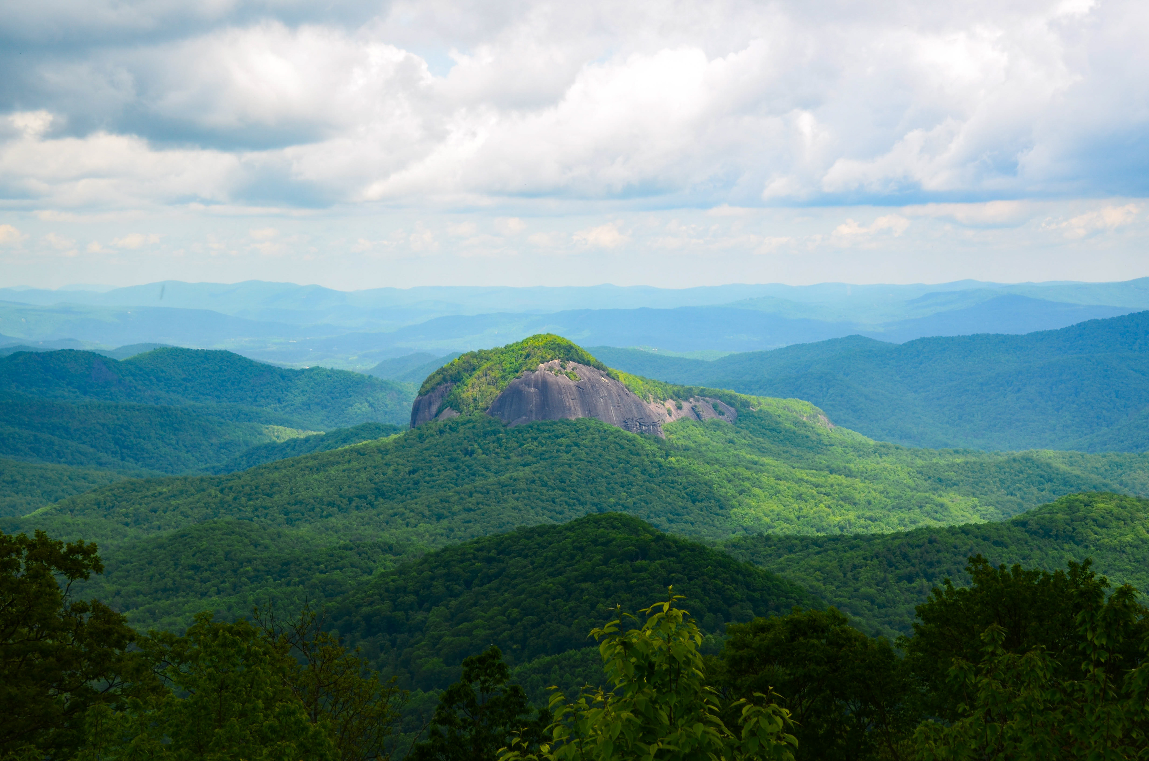 Looking Glass Rock Overlook, Canton - Blue Ridge Parkway