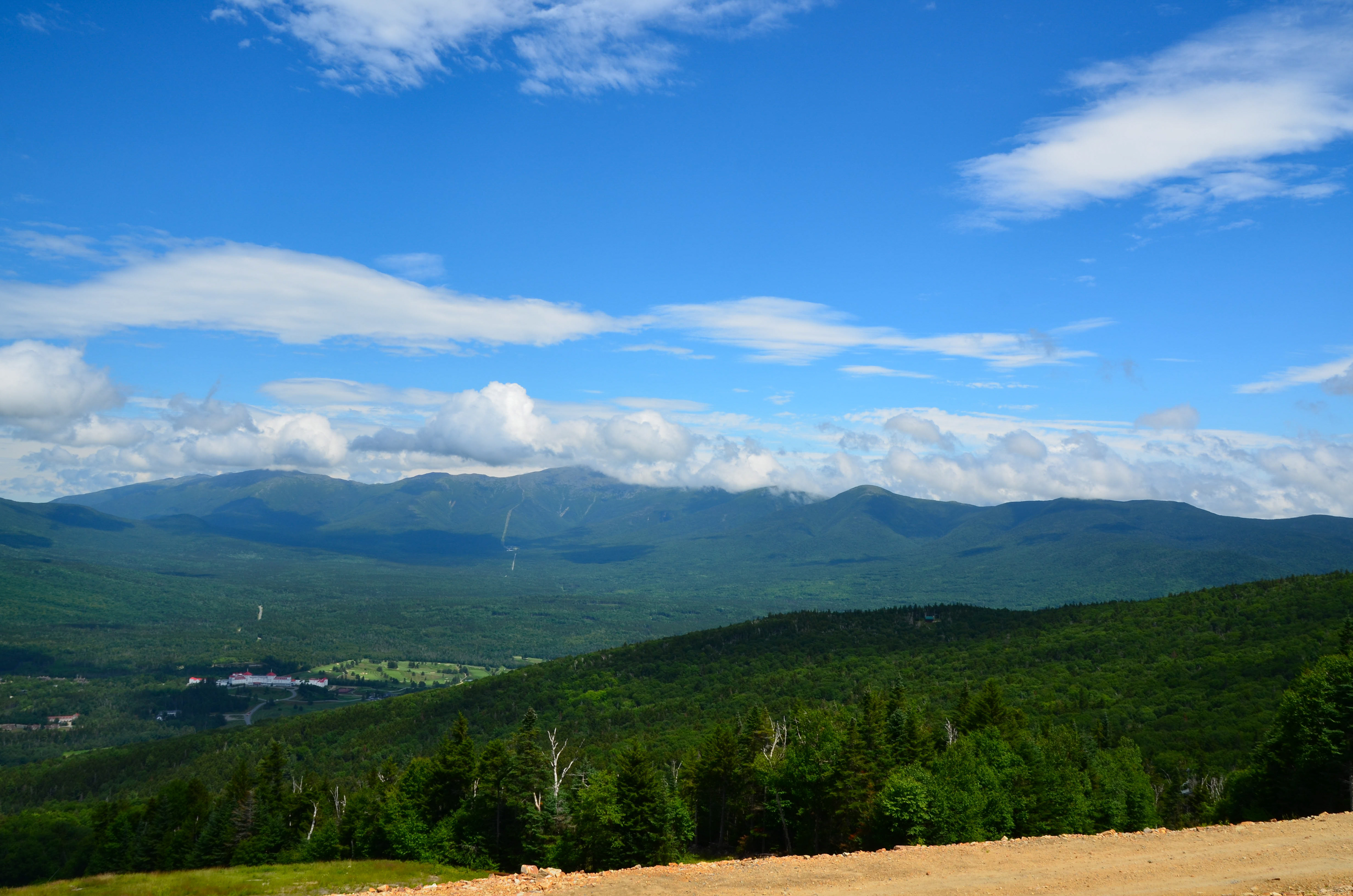 The Presidential Range and Omni Mount Washington Resort