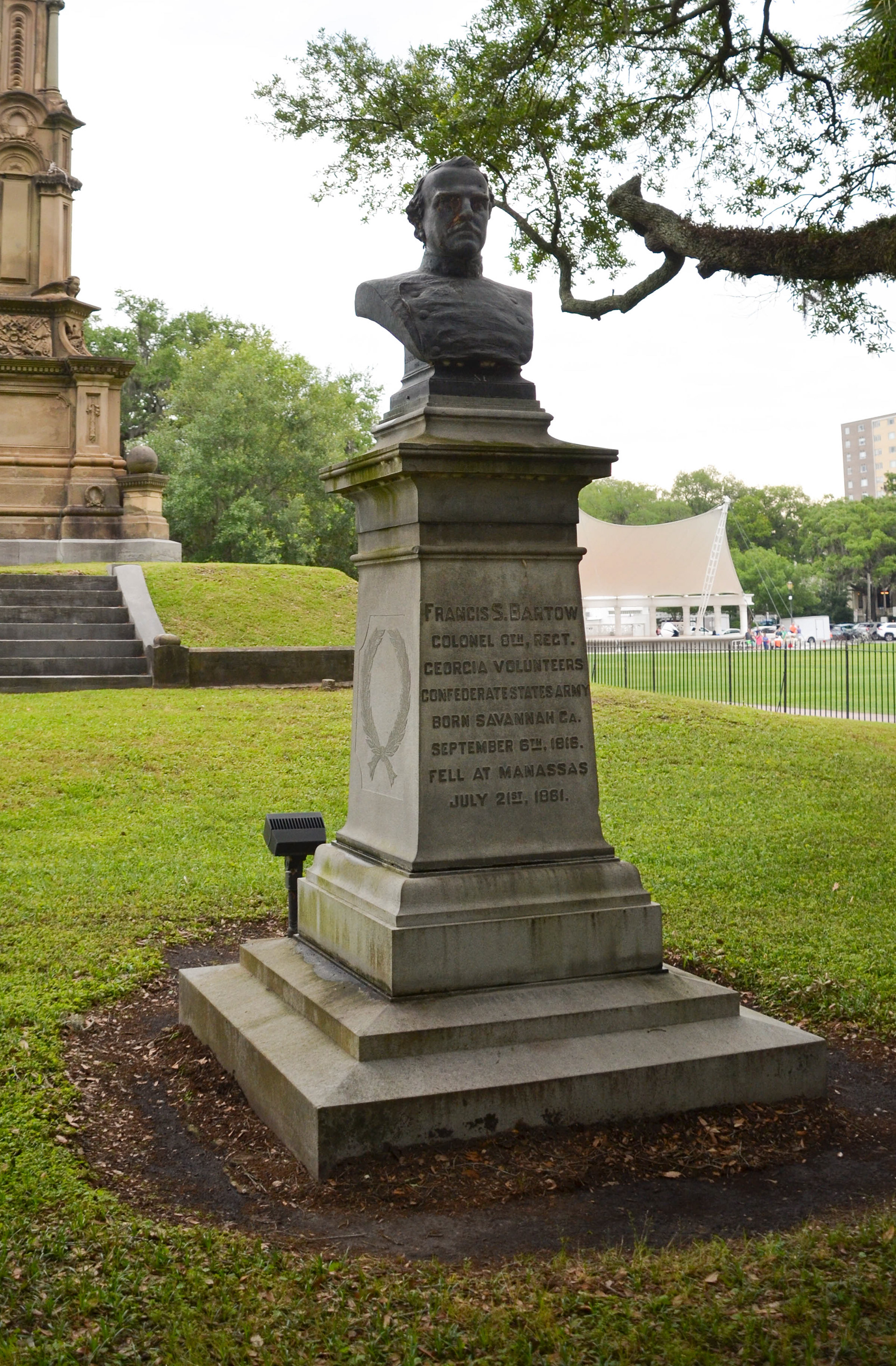 Monument in Forsyth Park - Savannah