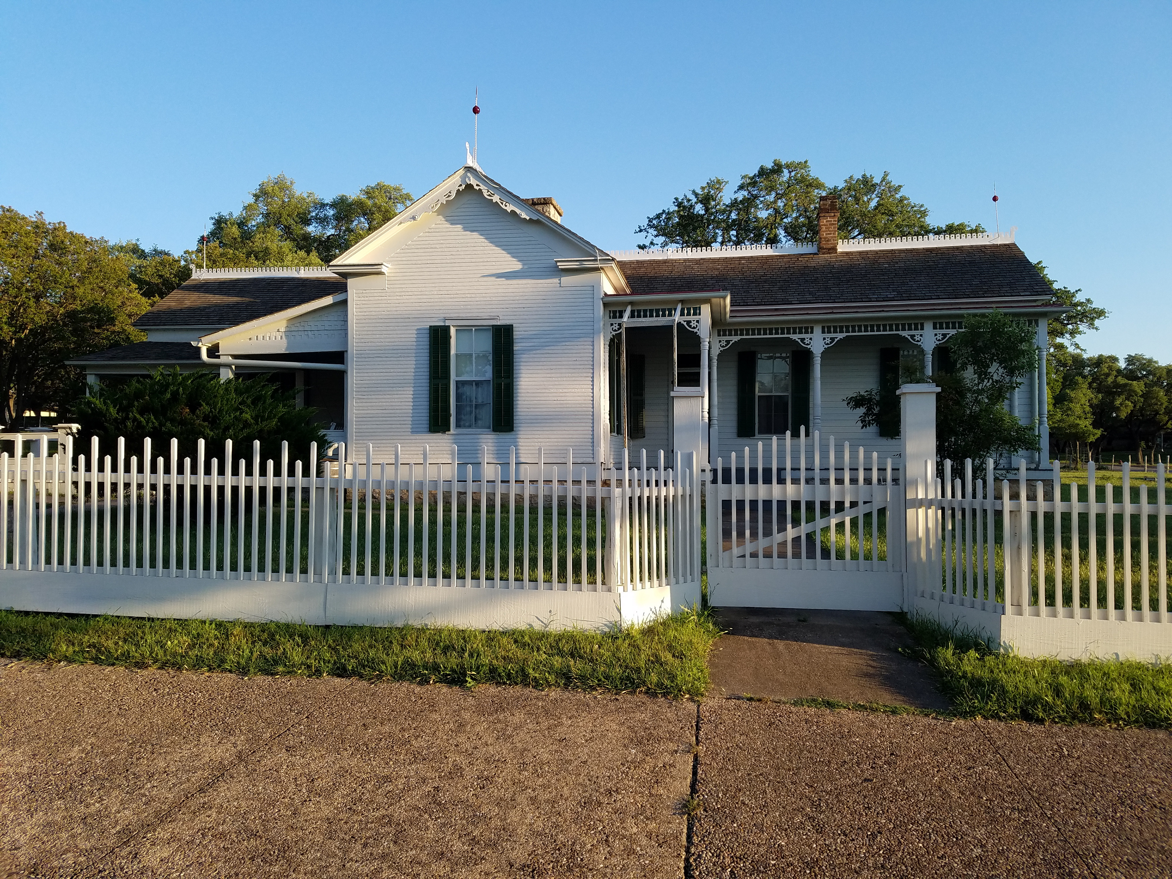 Boyhood home of President Lyndon B. Johnson