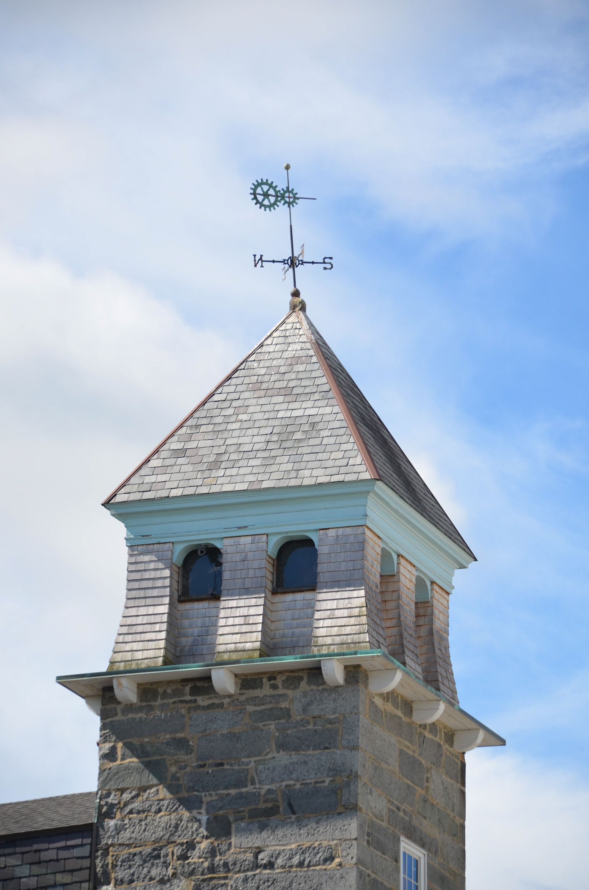 Weathervane on the Newmarket Textile Mill