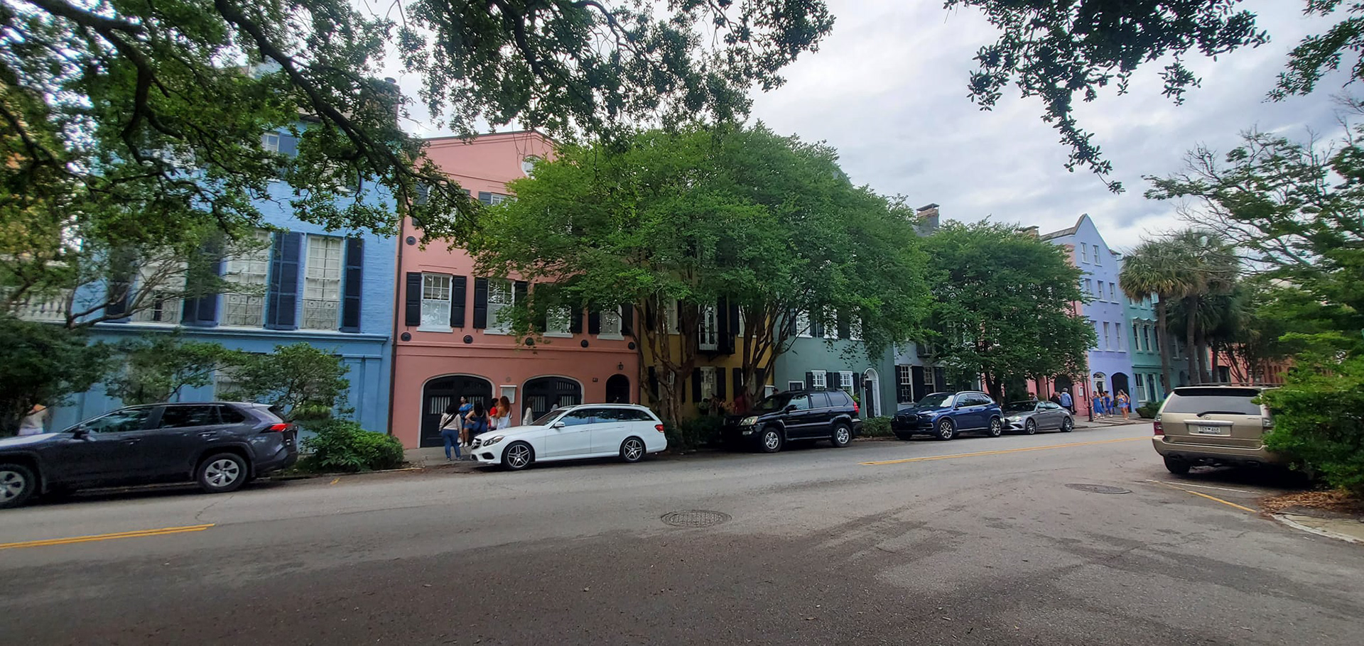 Rainbow Row, Charleston