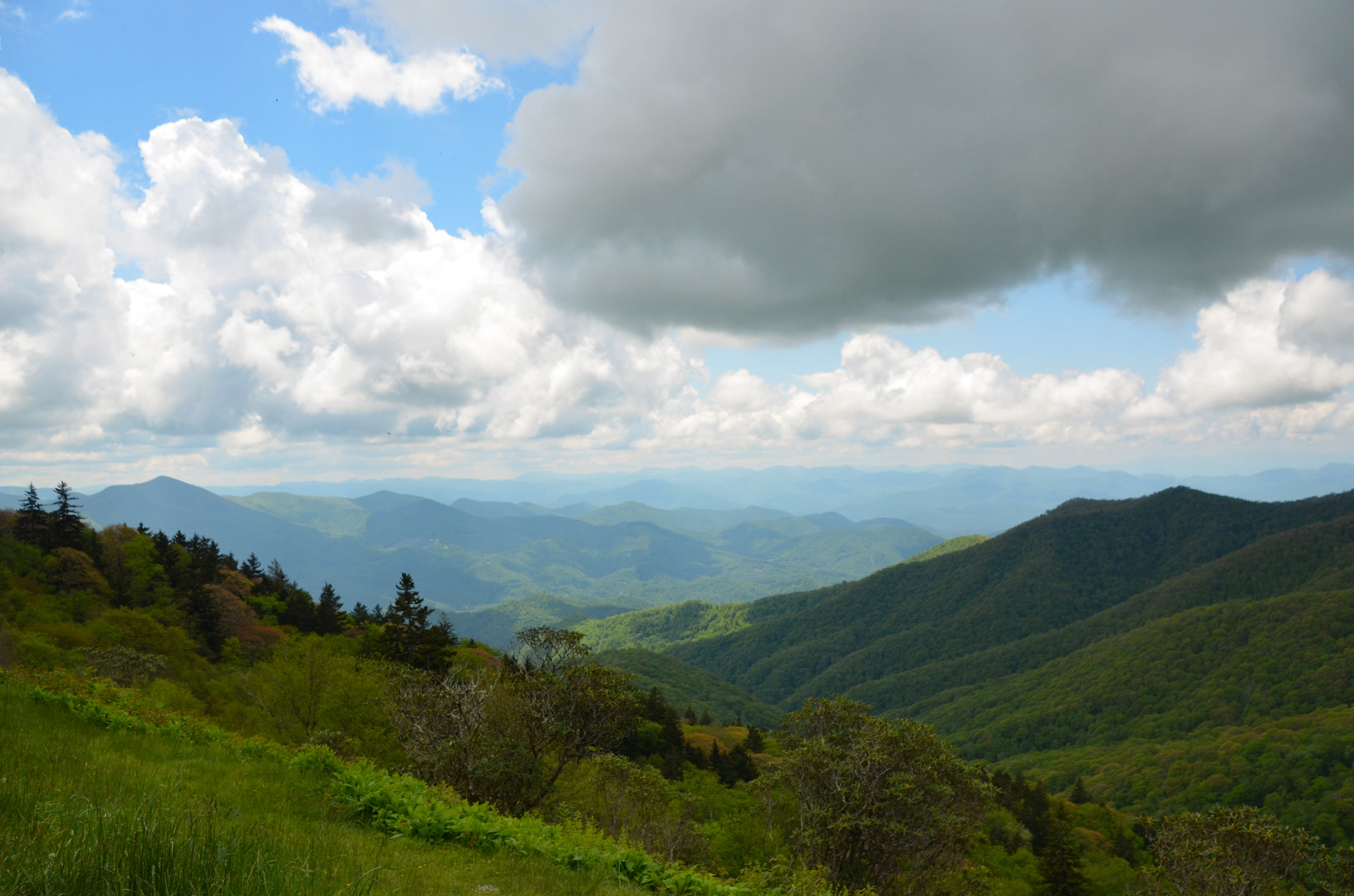 Yellow Face Overlook, Jackson County - Blue Ridge Parkway