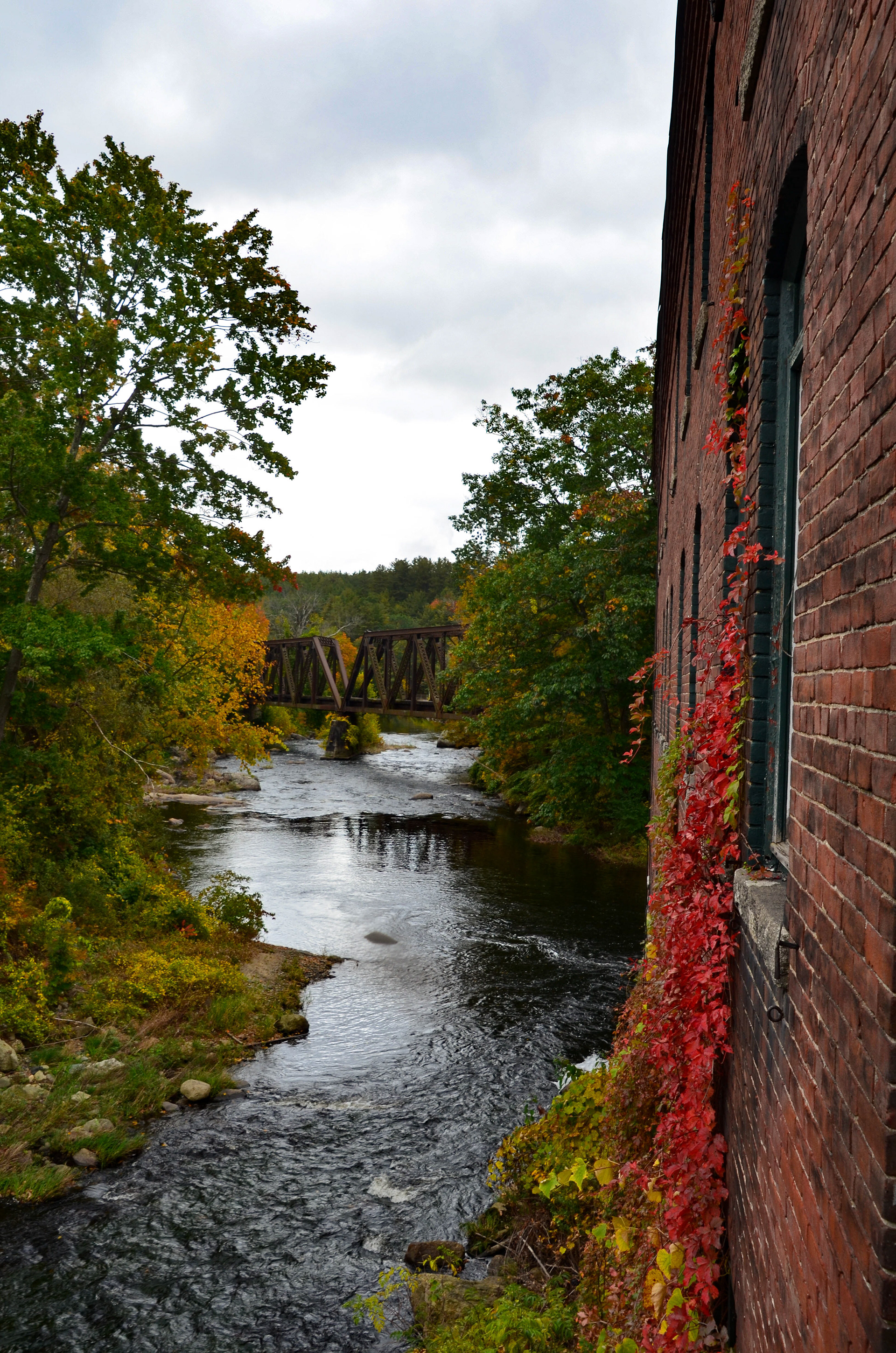 Railroad Bridge Over the Souhegan River