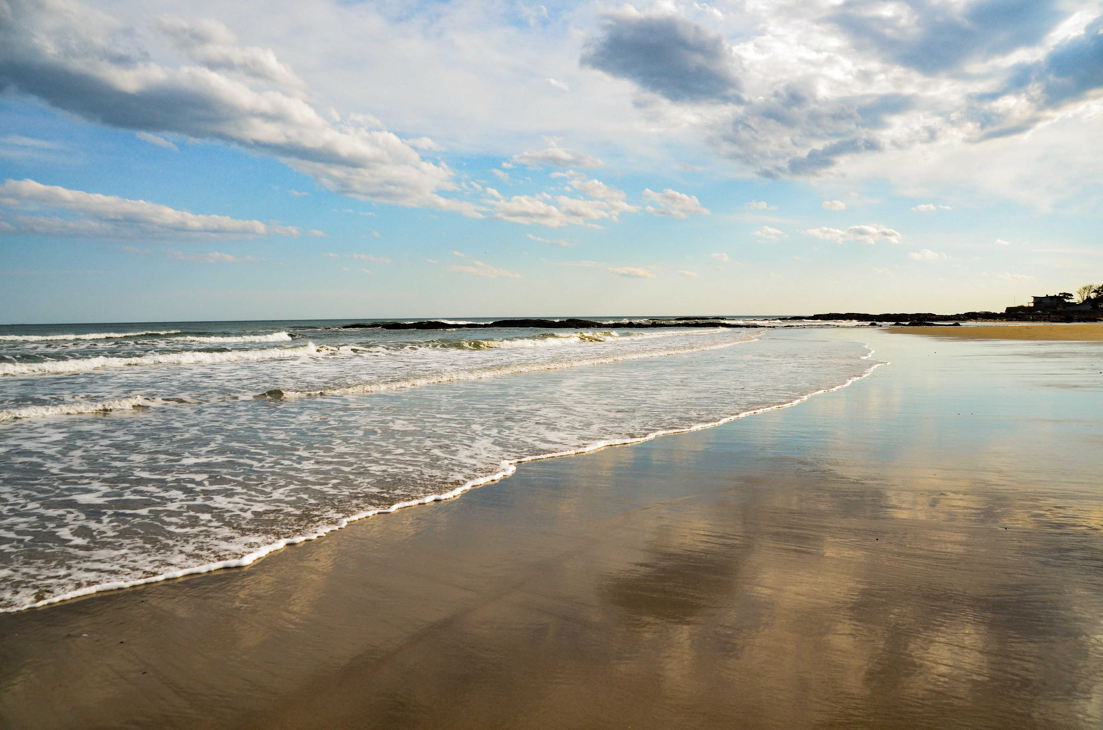 Beach next to Wallis Sands Beach, Rye, NH