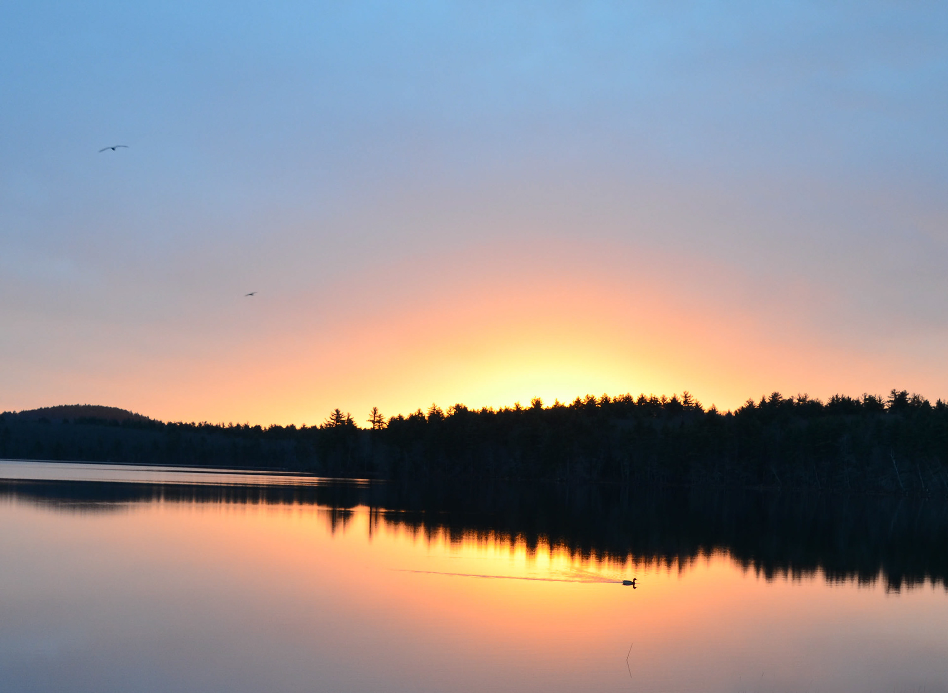Massabesic Lake (Viewed from Front Park)