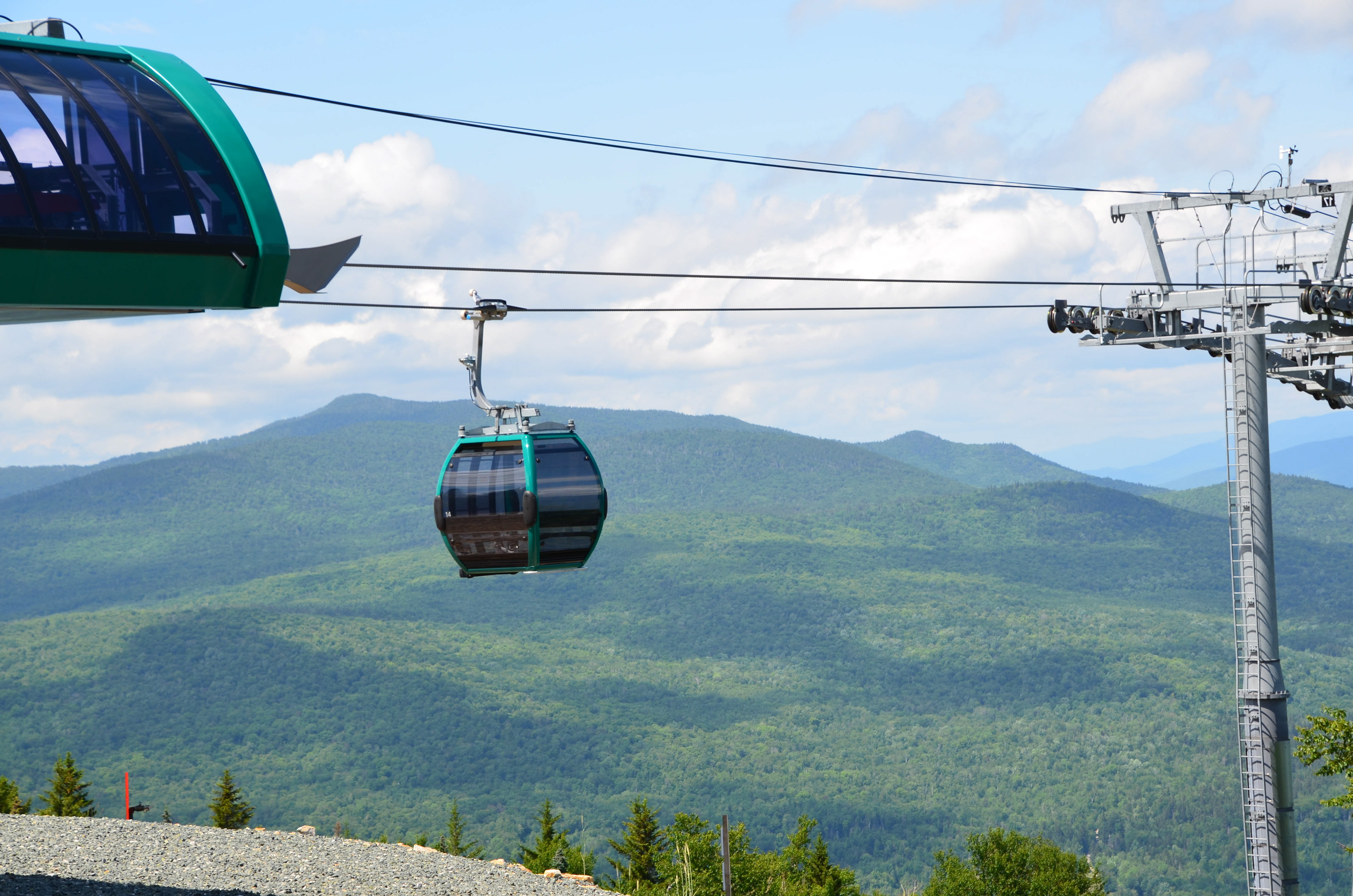 Gondola lift on Bretton Woods ski resort