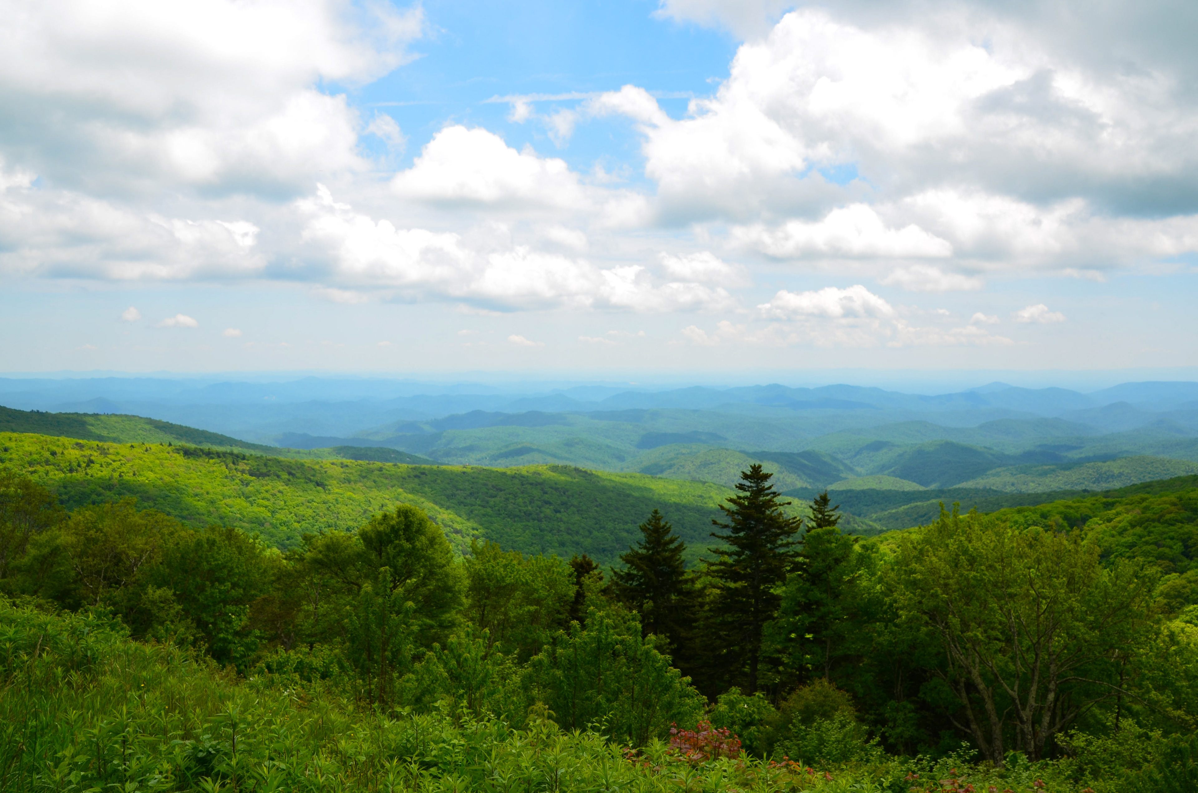 Yonahlossee Overlook, Newland - Blue Ridge Parkway