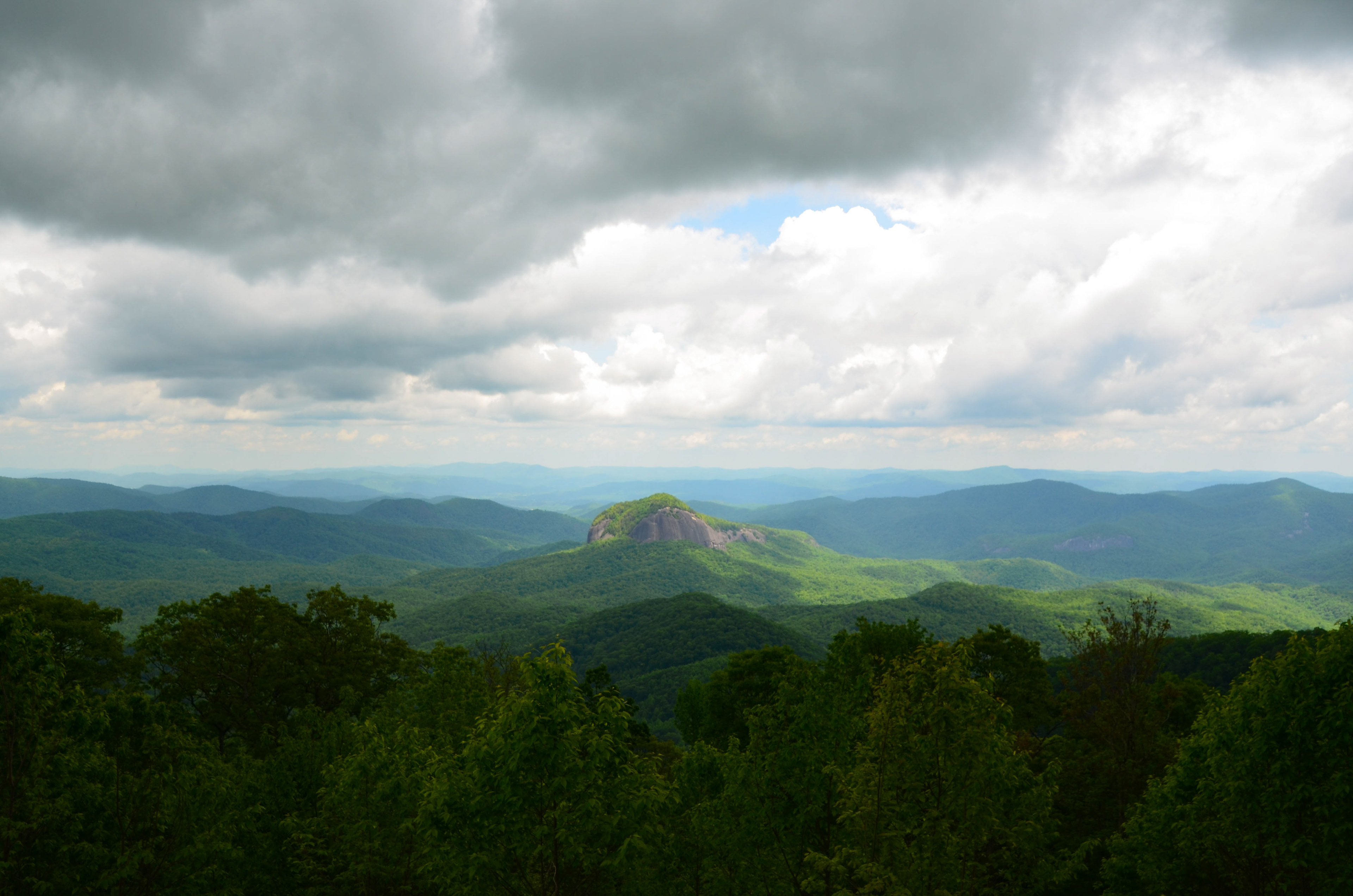 Looking Glass Rock Overlook, Canton - Blue Ridge Parkway