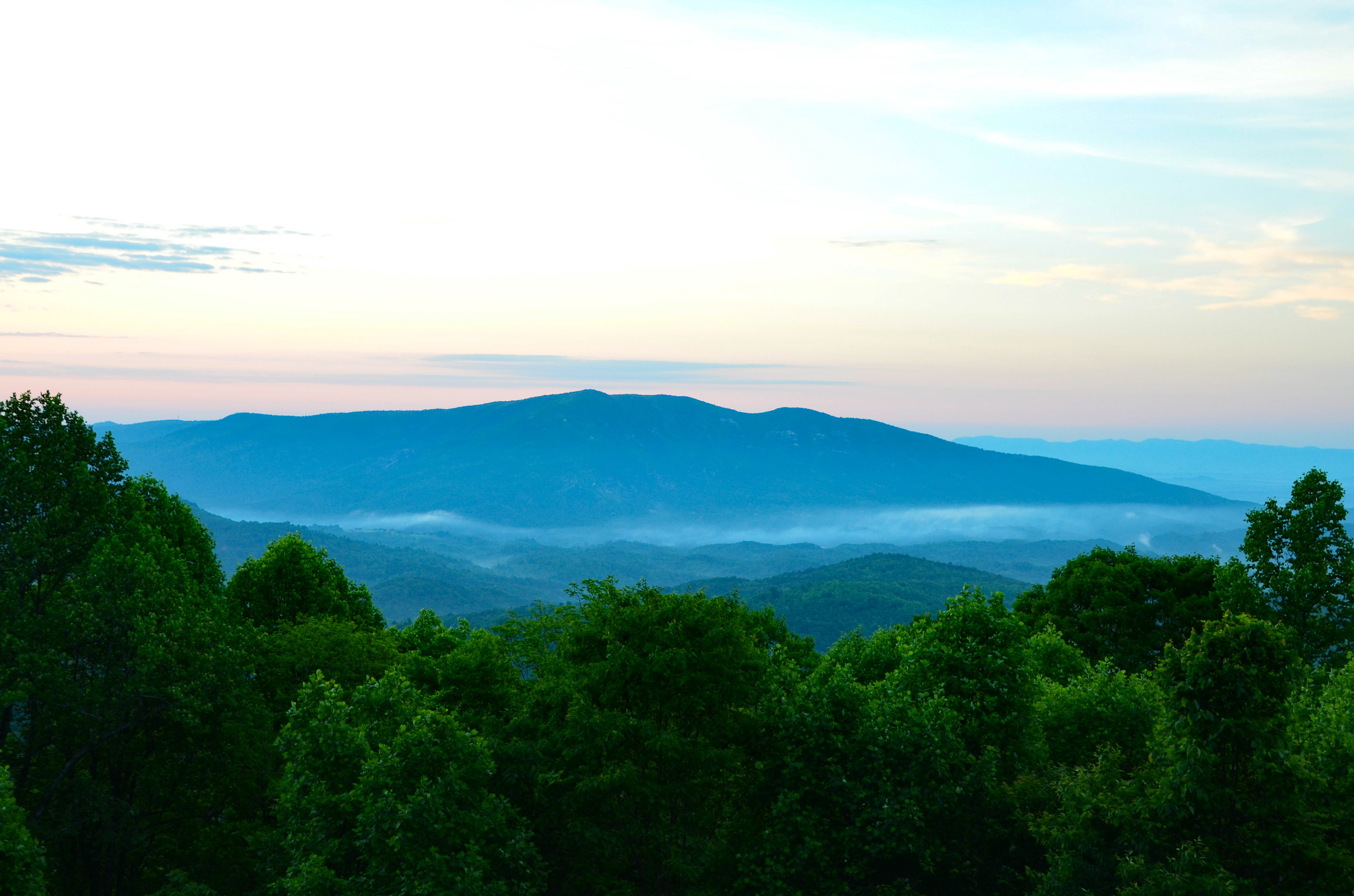 View of the valley below Little Switzerland