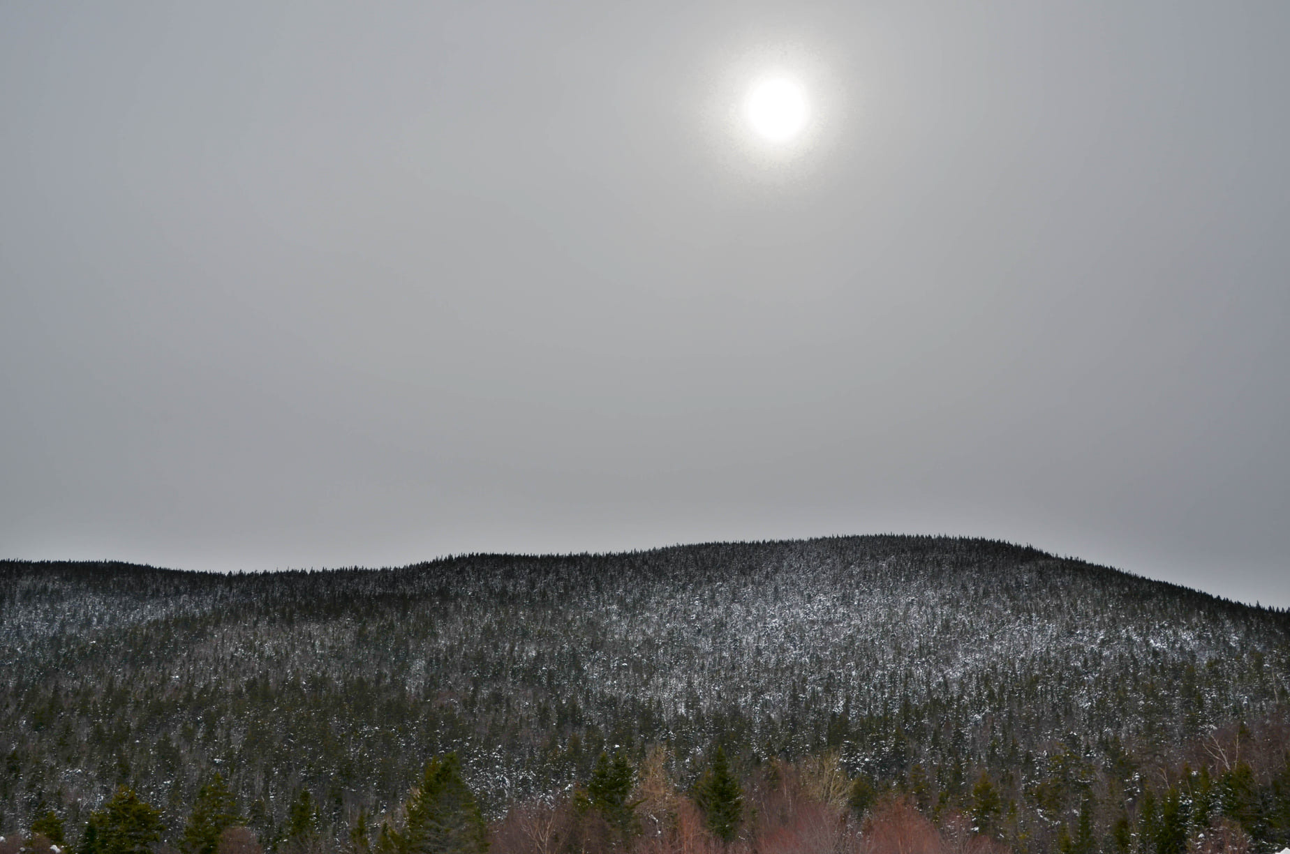 View from C. L. Graham Wangan Overlook Parking Lot