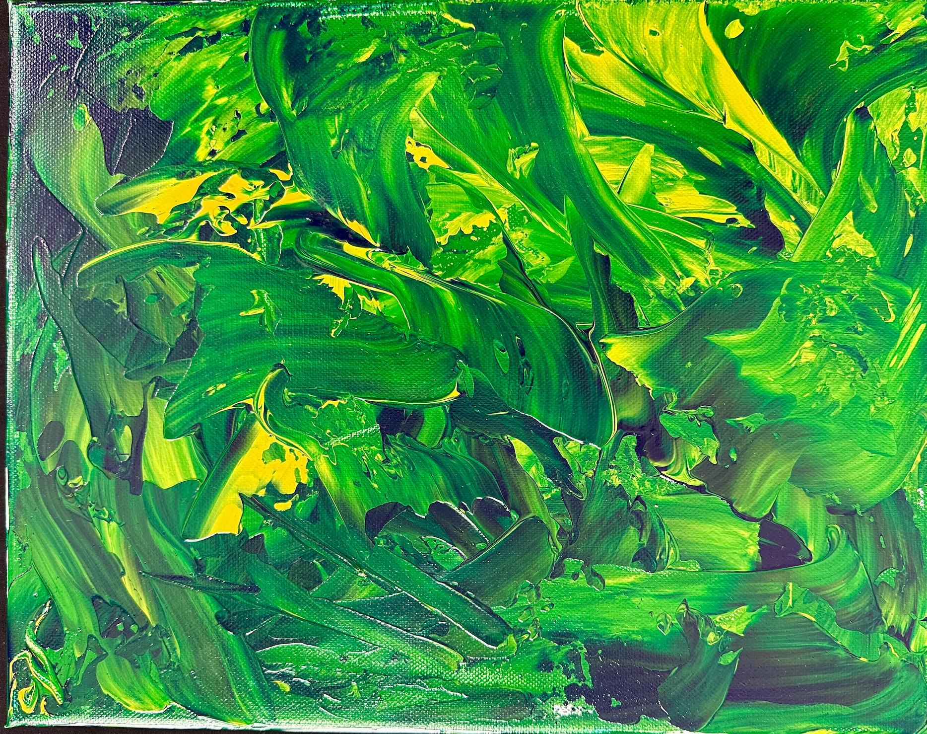 "Rainforest" - 28x35 cm. Available