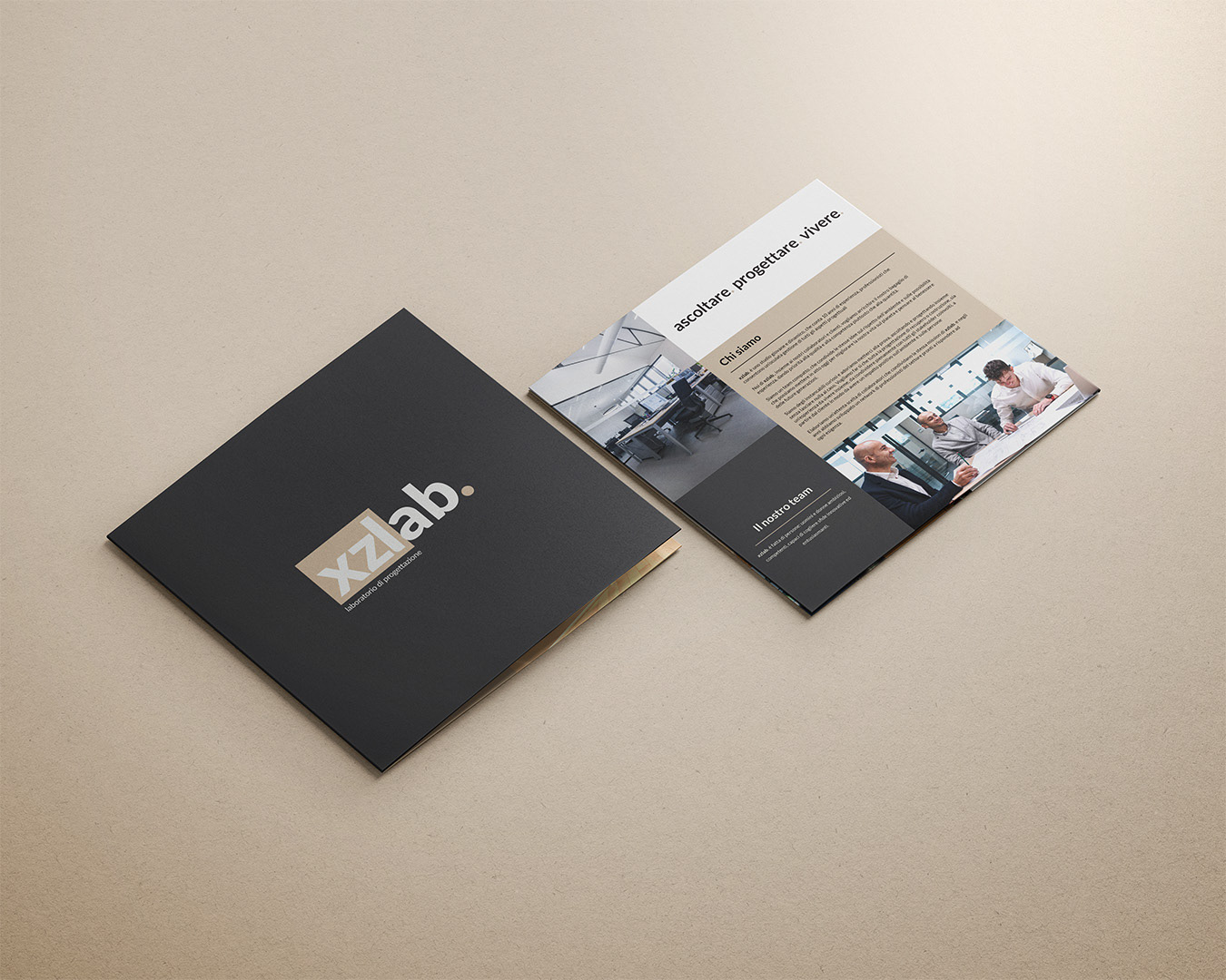 Realizzazione brochure di presentazione per studi di architettura a Verona