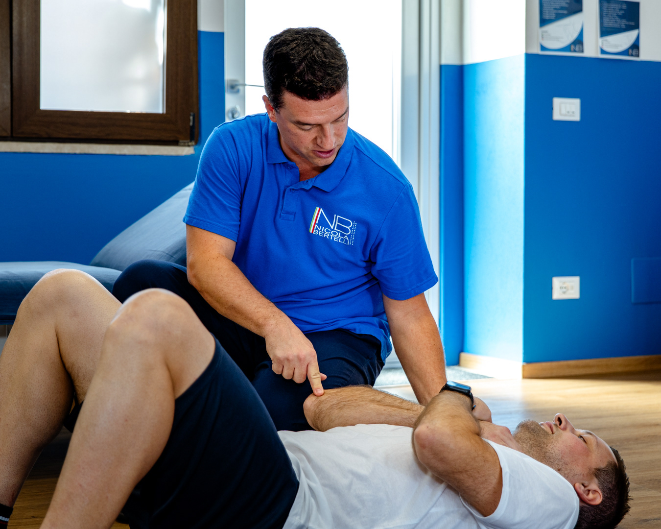 Shooting per Nicola Bertelli, personal trainer e massoterapista a Soave (VR)