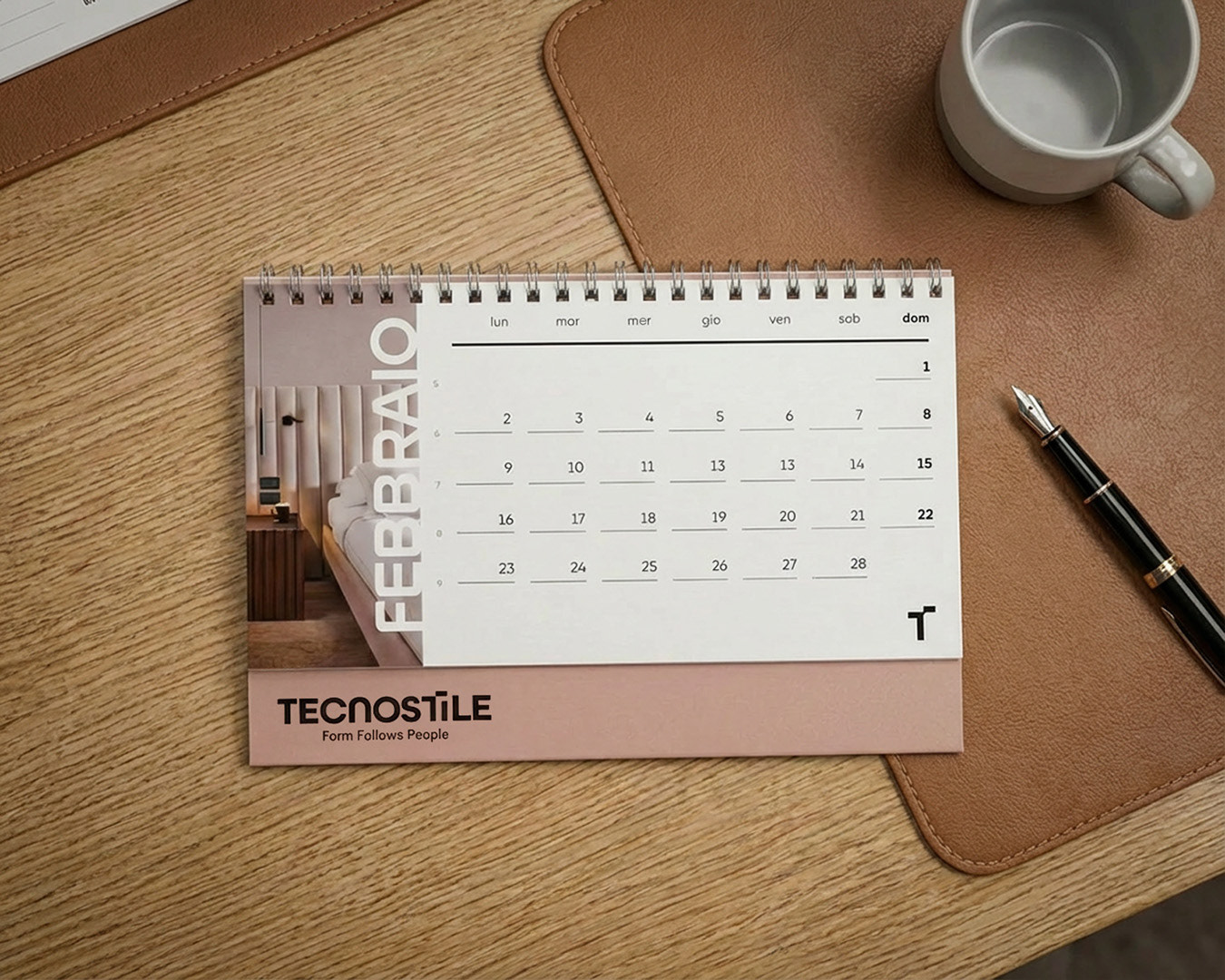 Realizzazione Calendari per Tecnostile Contract