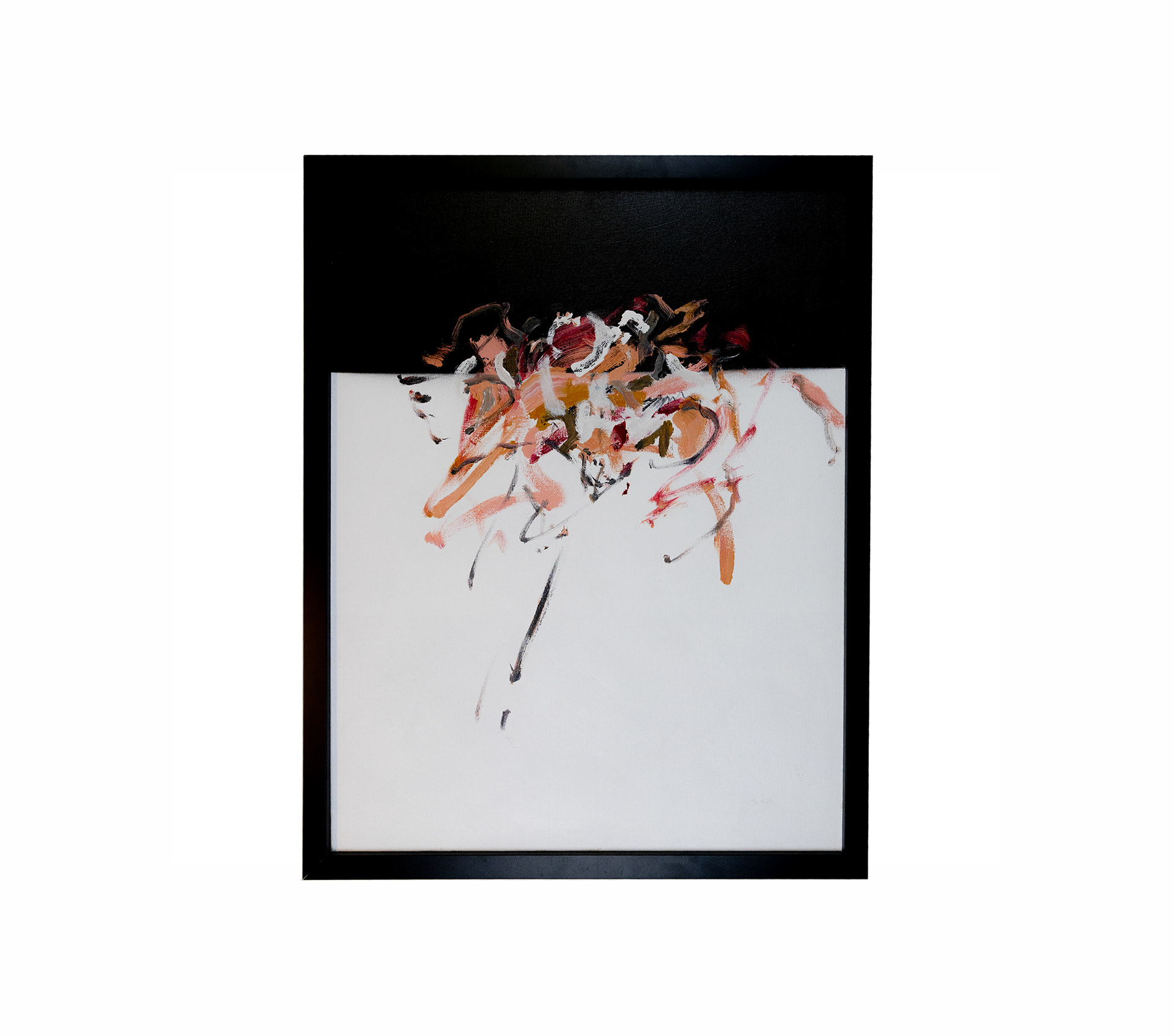 Sandbagging , 28x22 inches