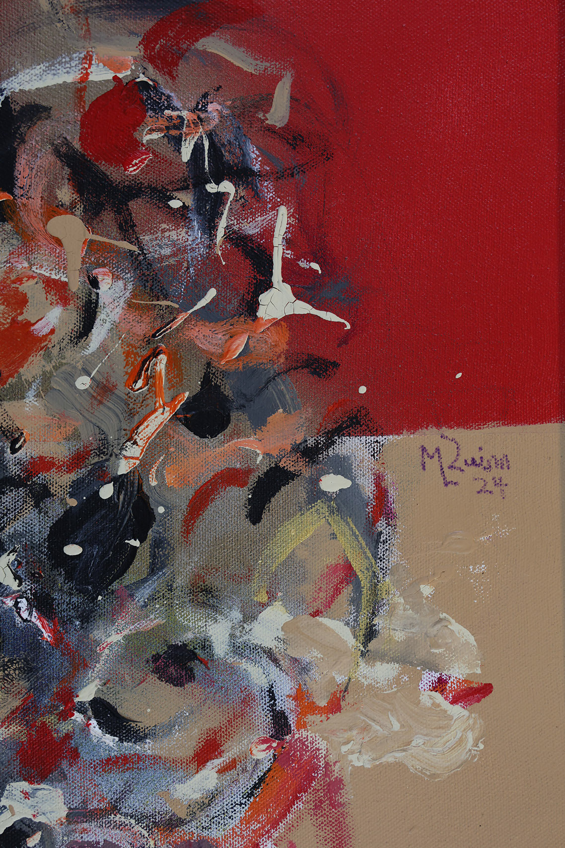 Detail: Spring Street, 22x28 inches