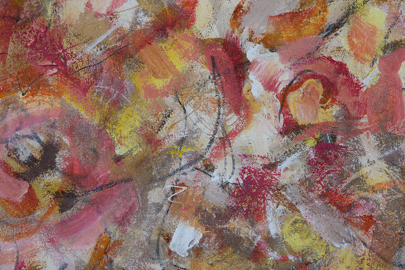 Detail: Wednesday Night, 36x24 inches 