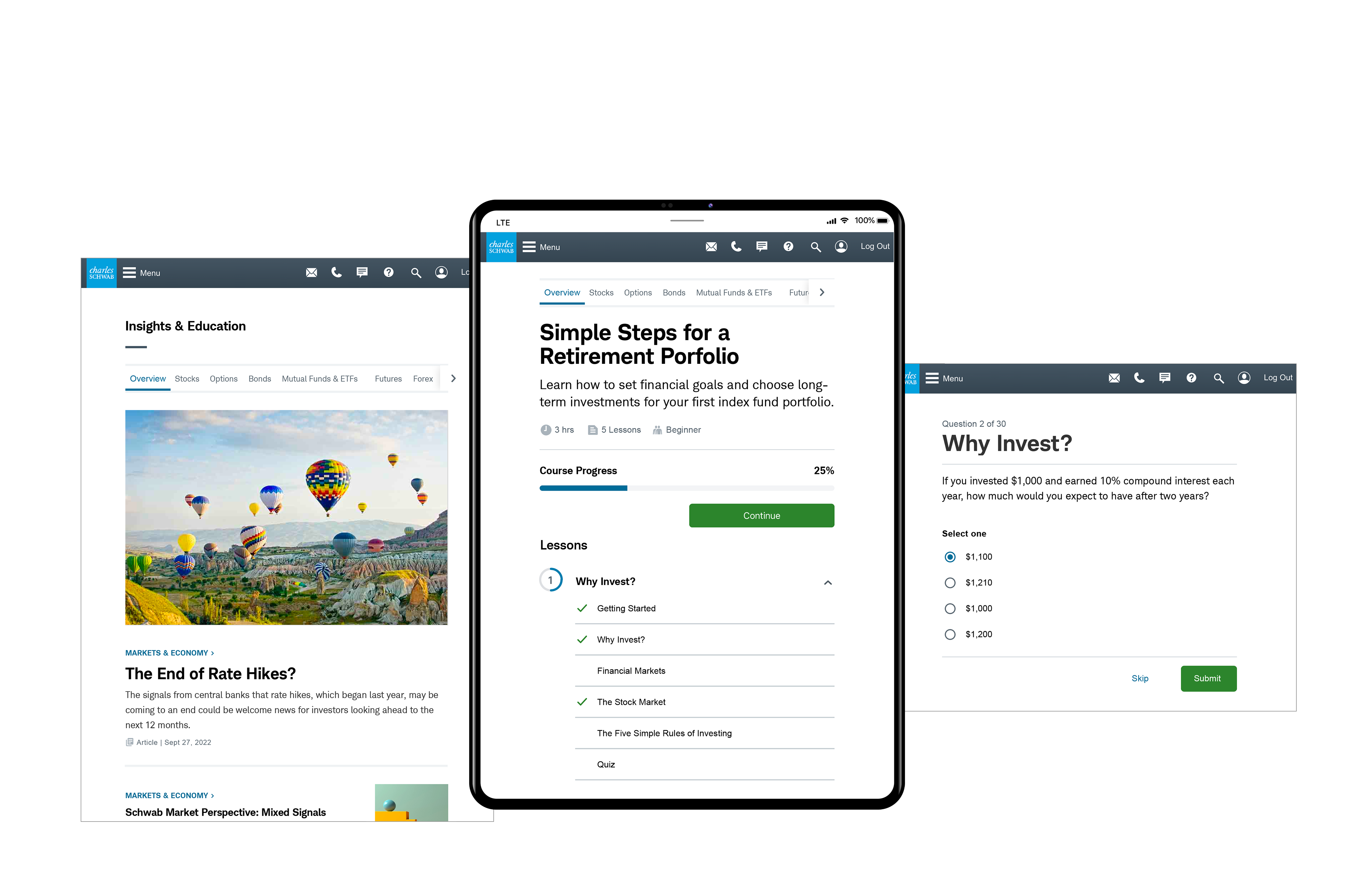 Tablet Web Responsive