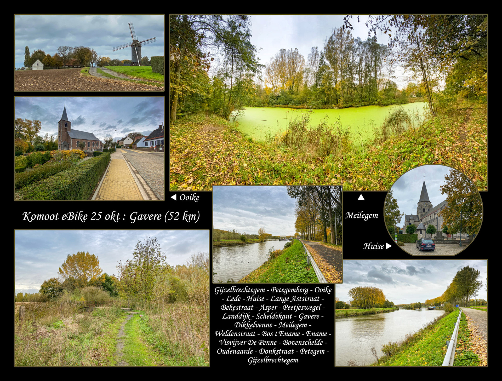 2020 10 25 eBike komoot Gavere F29b