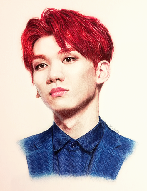 Colored pencil