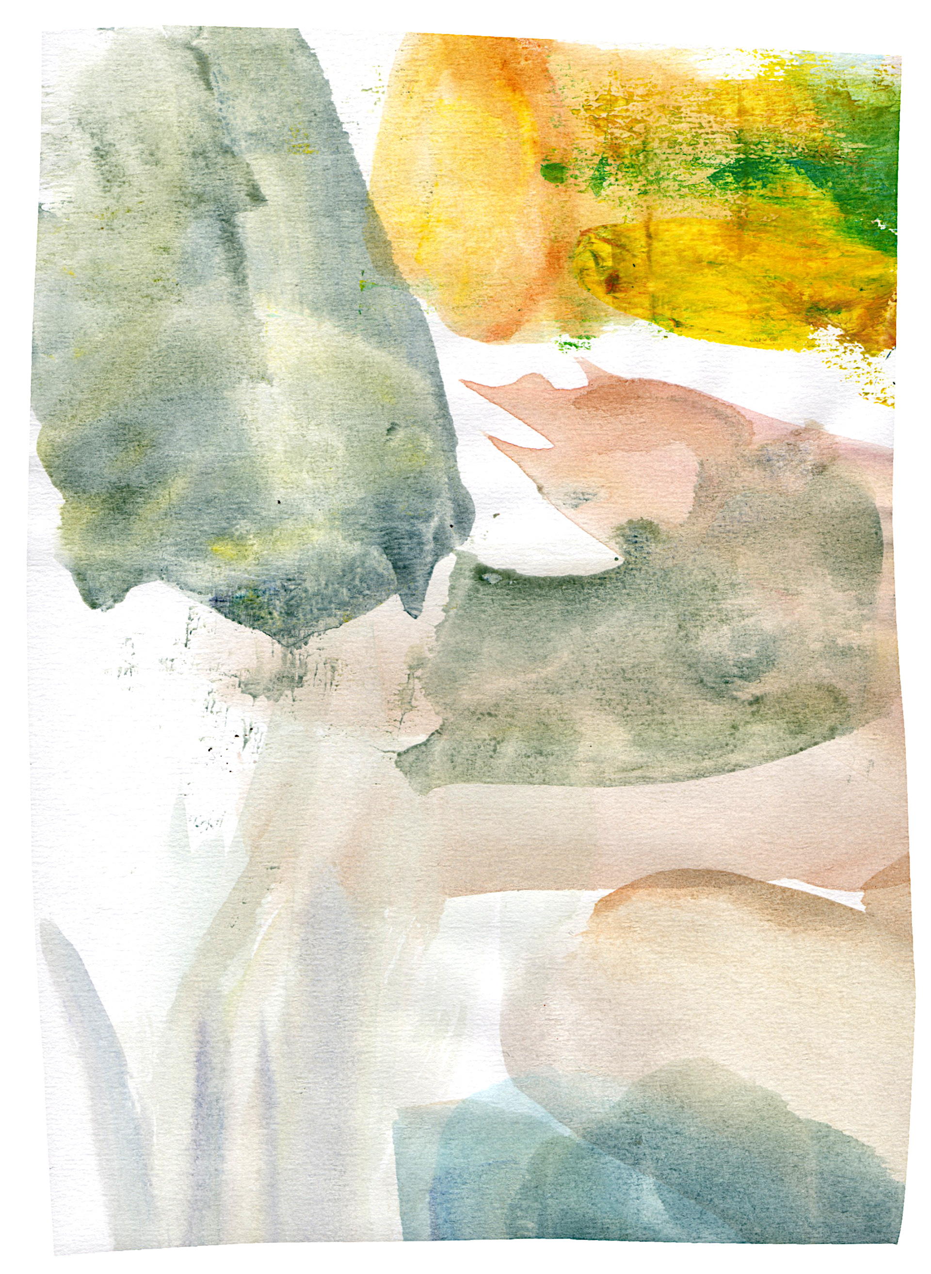 Lights | Acrylic on paper, 2023