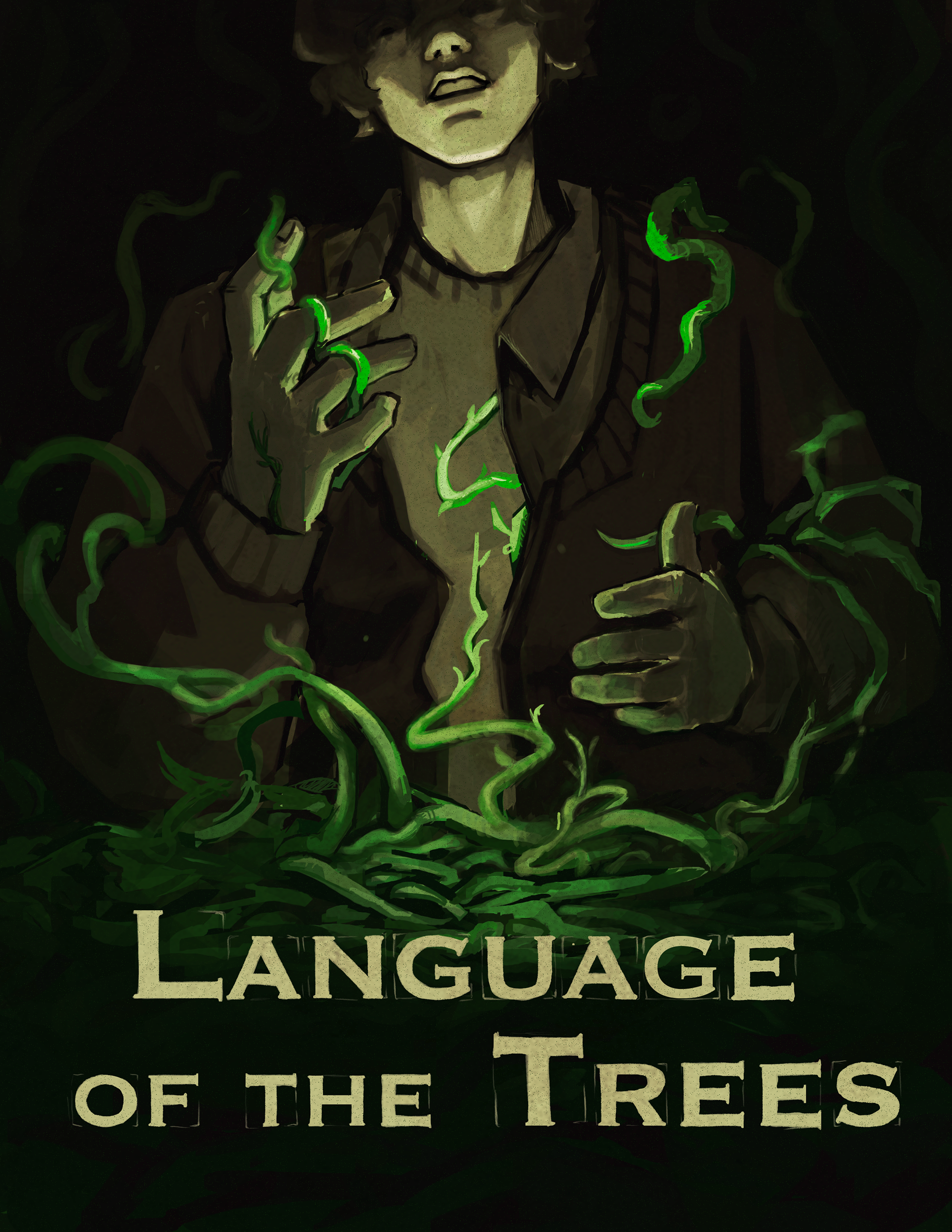 Book cover for short story by Wyatt Overman