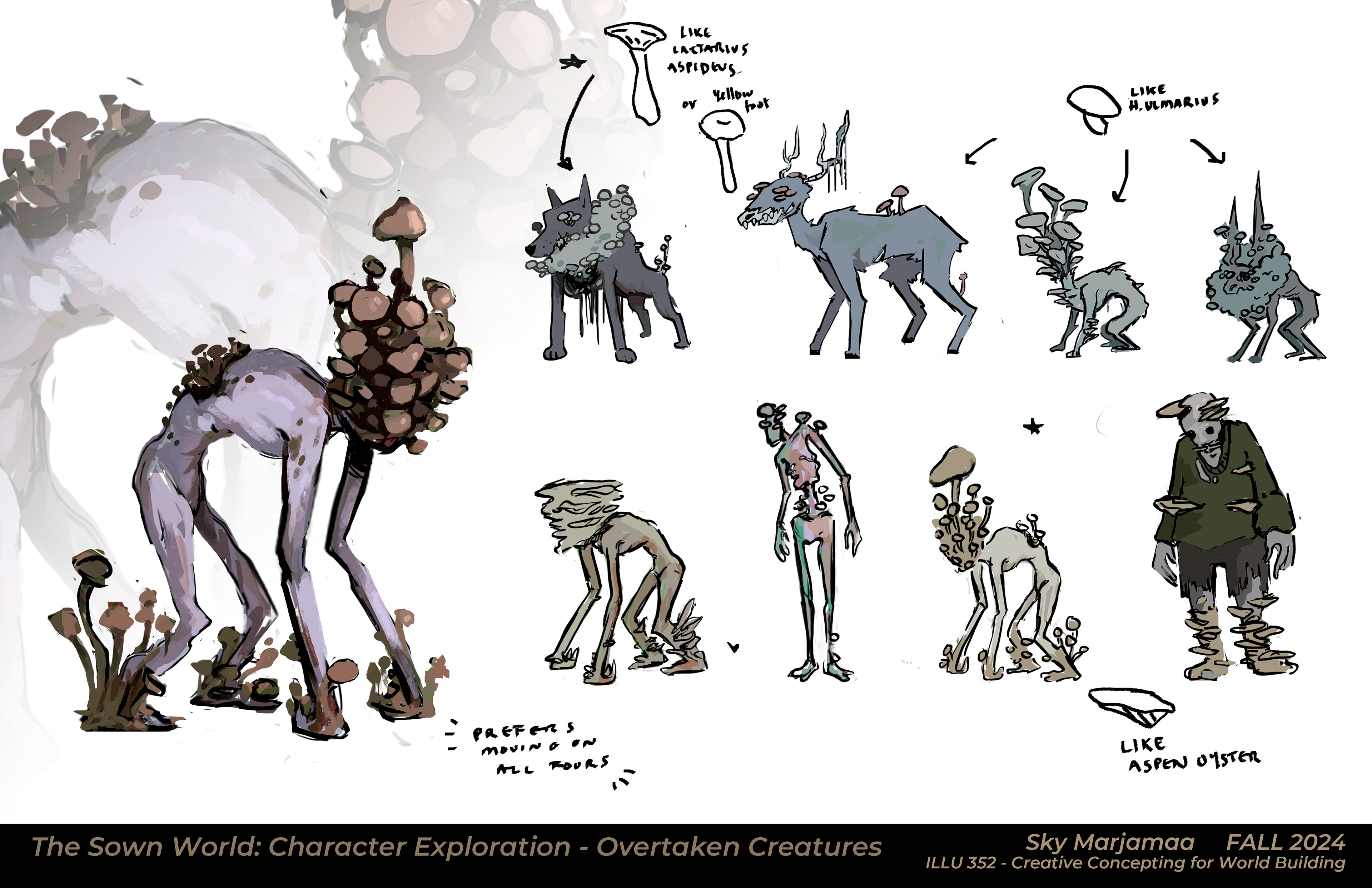 The Sown World Creature Design