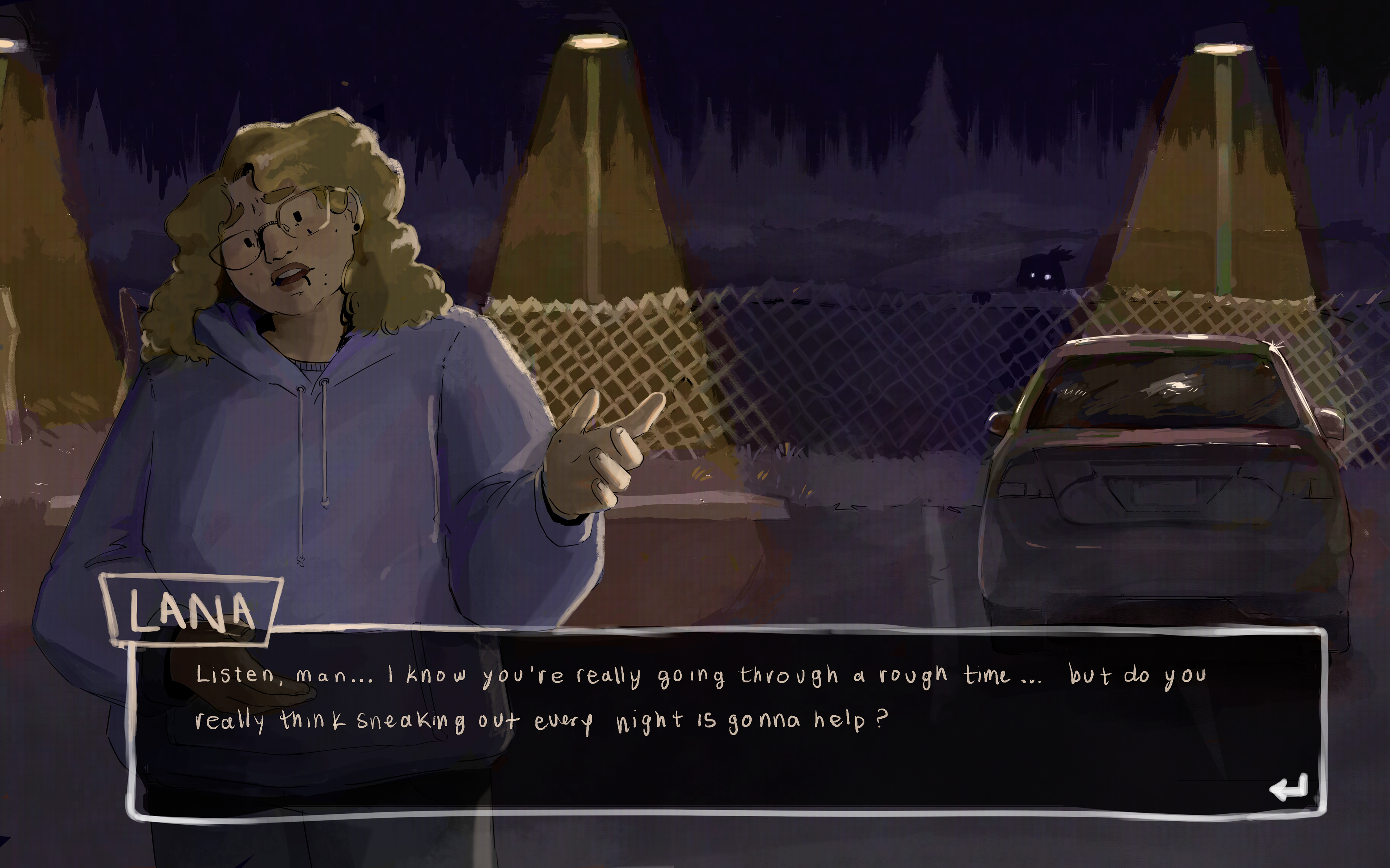 Pine Waste Prequel Key Frame - Visual Novel