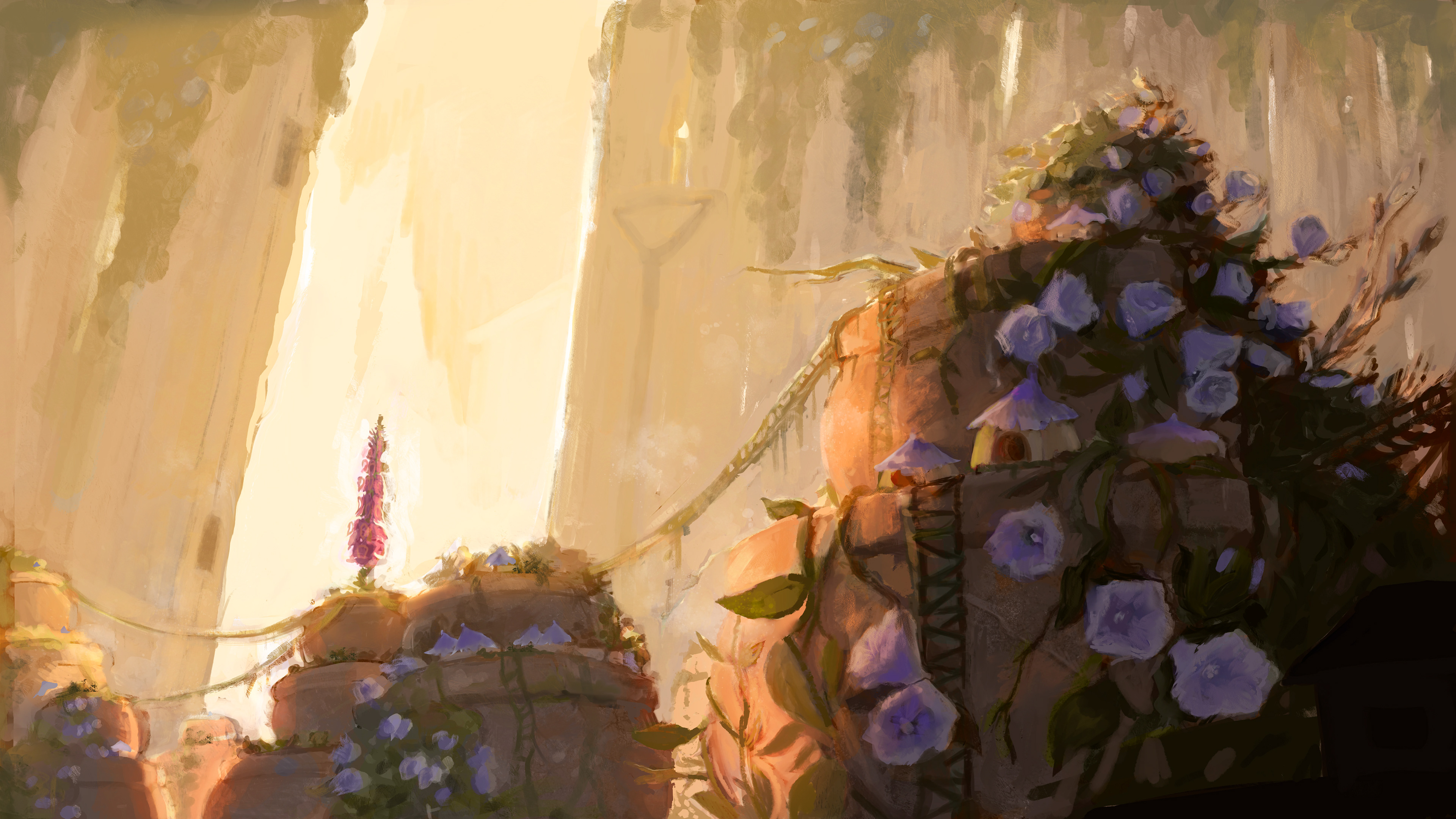 Potted Fairy Village