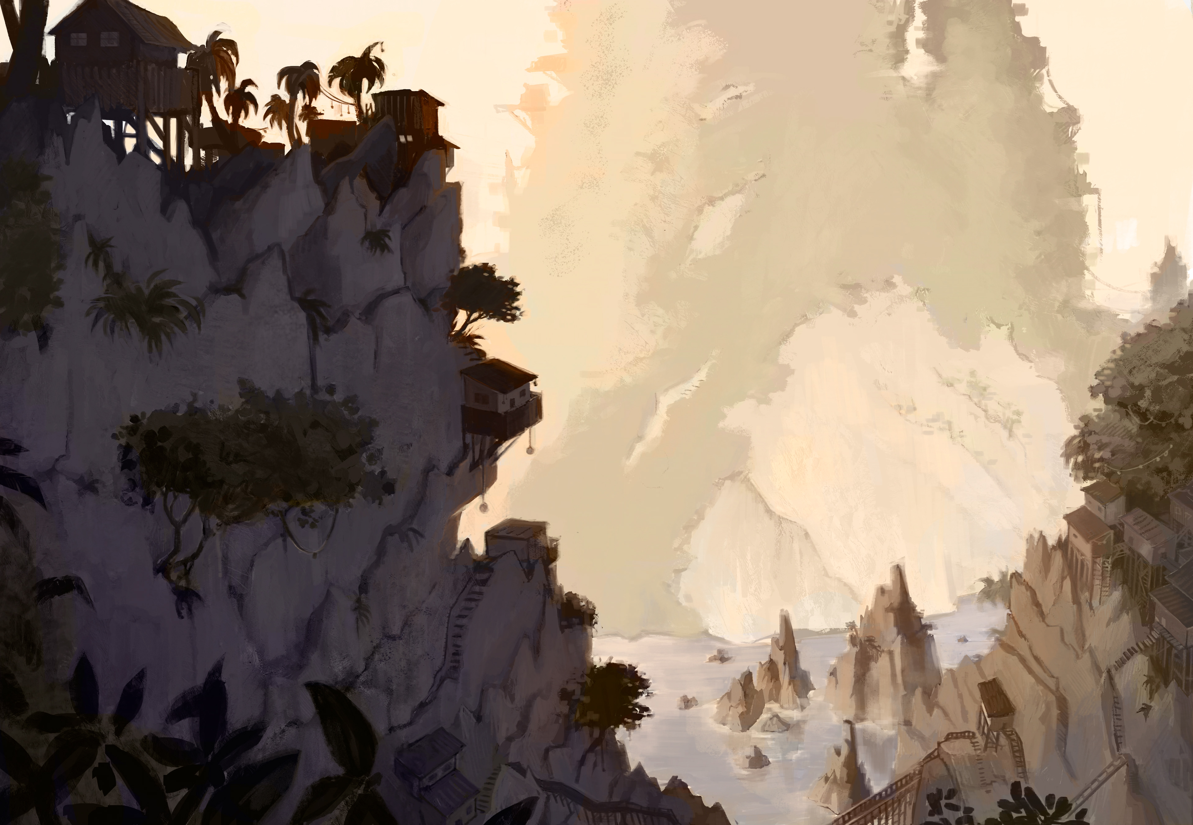 Stilted Village on the High Ground