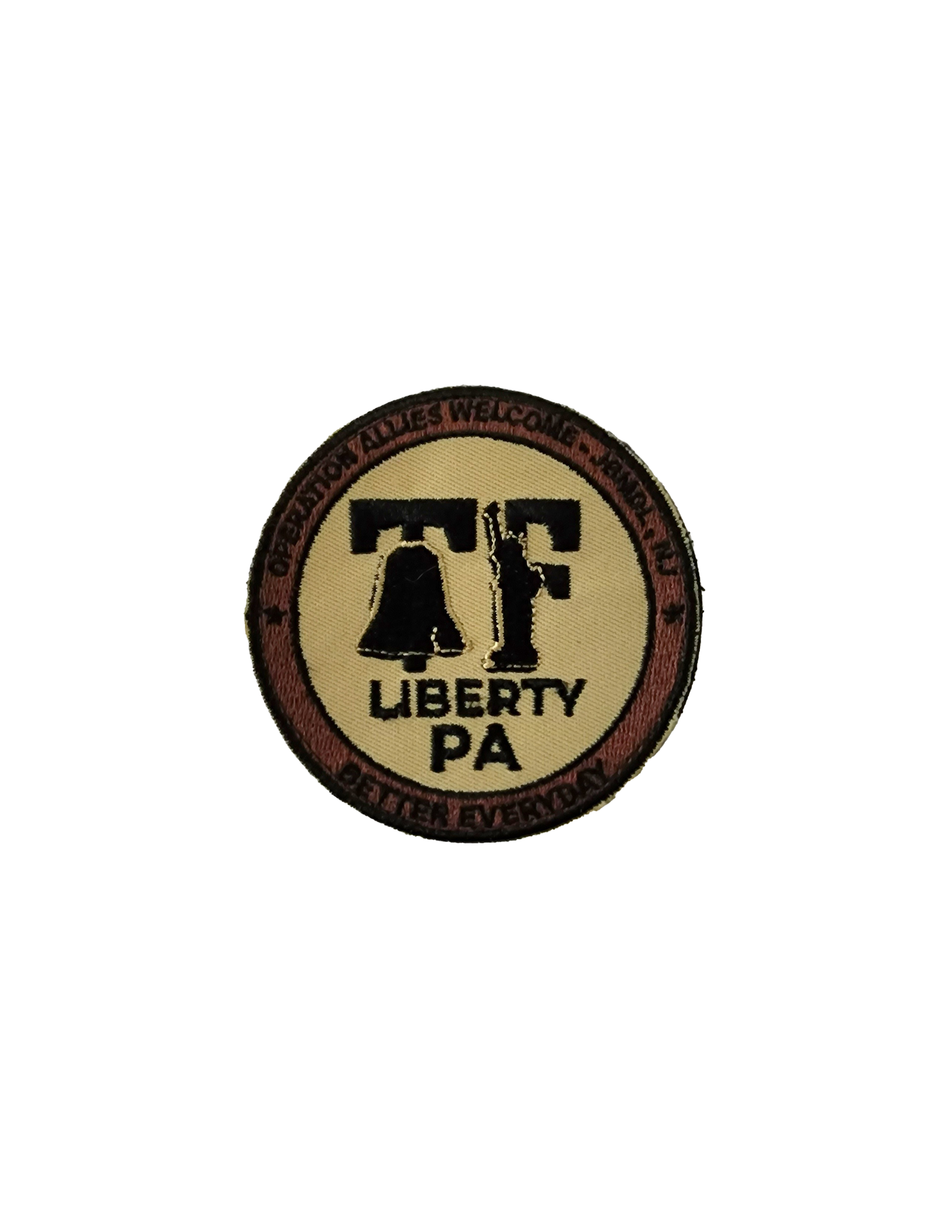 #32 Task Force Liberty AR Patch, 2021, Graphic for patch was designed specifically to animate for AR.