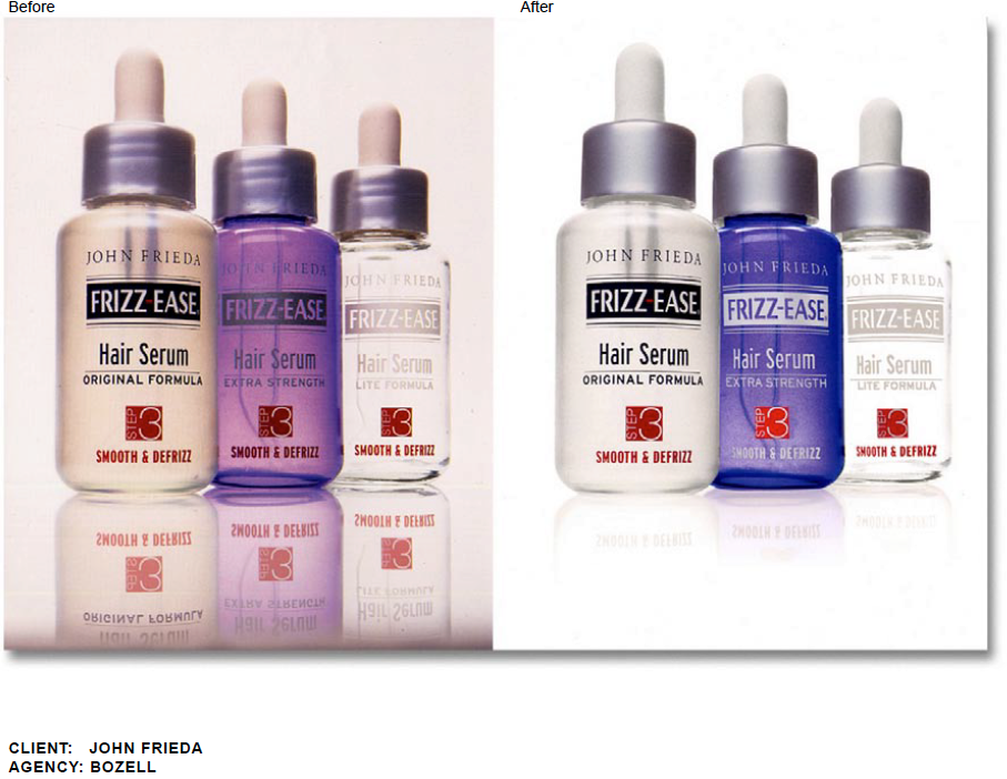 AGENCY: FCB CLIENT: JOHN FRIEDA