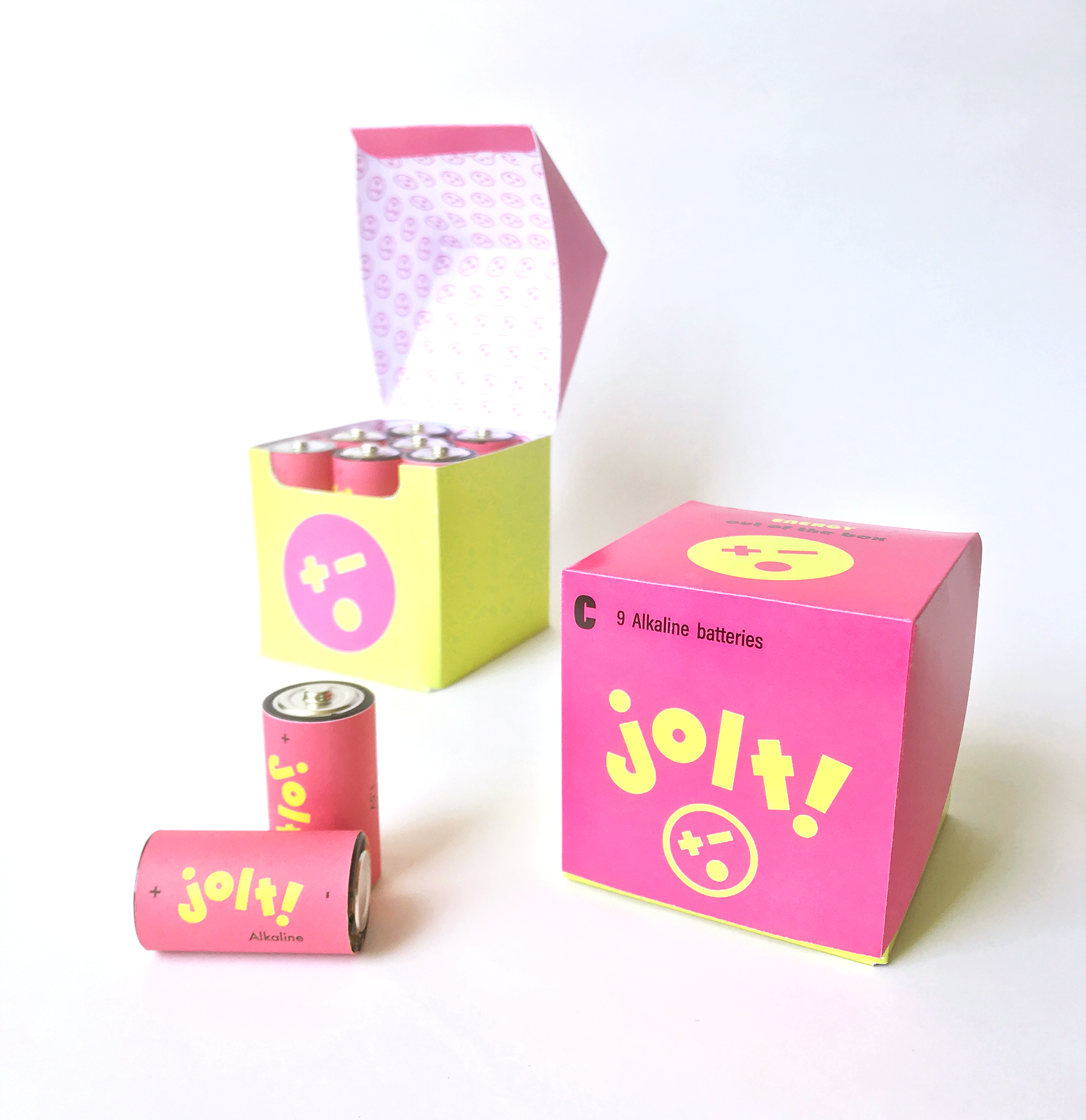 Jolt batteries packaging