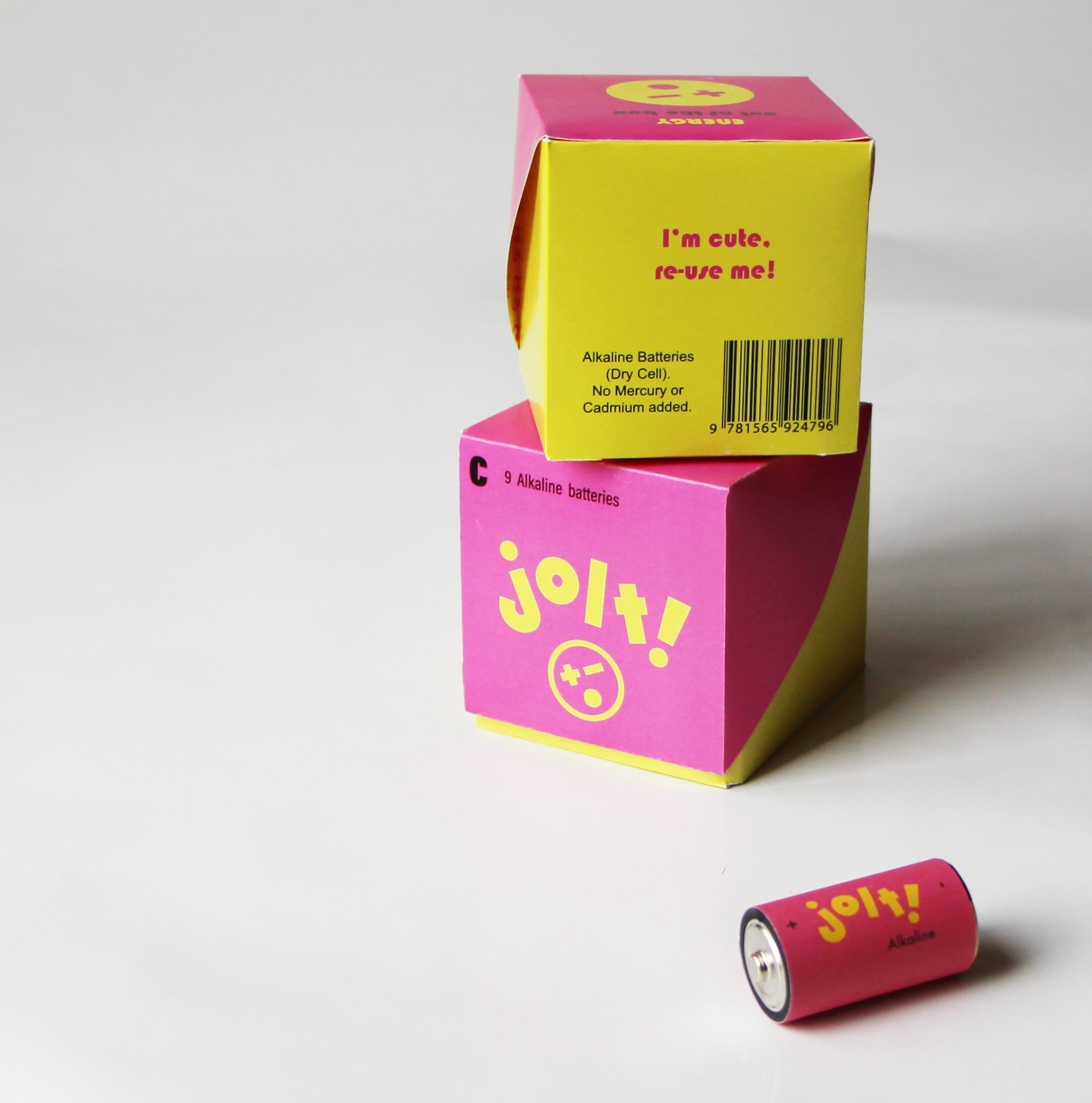Jolt batteries packaging