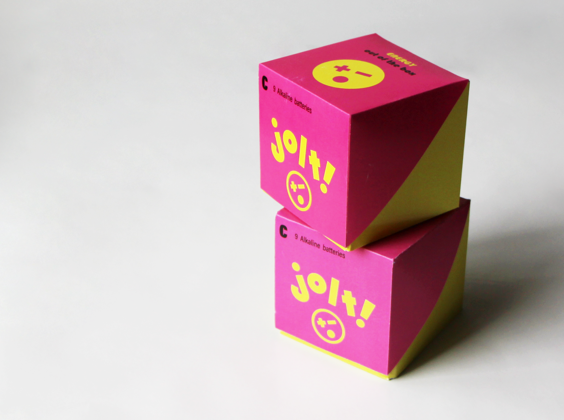 Jolt batteries packaging
