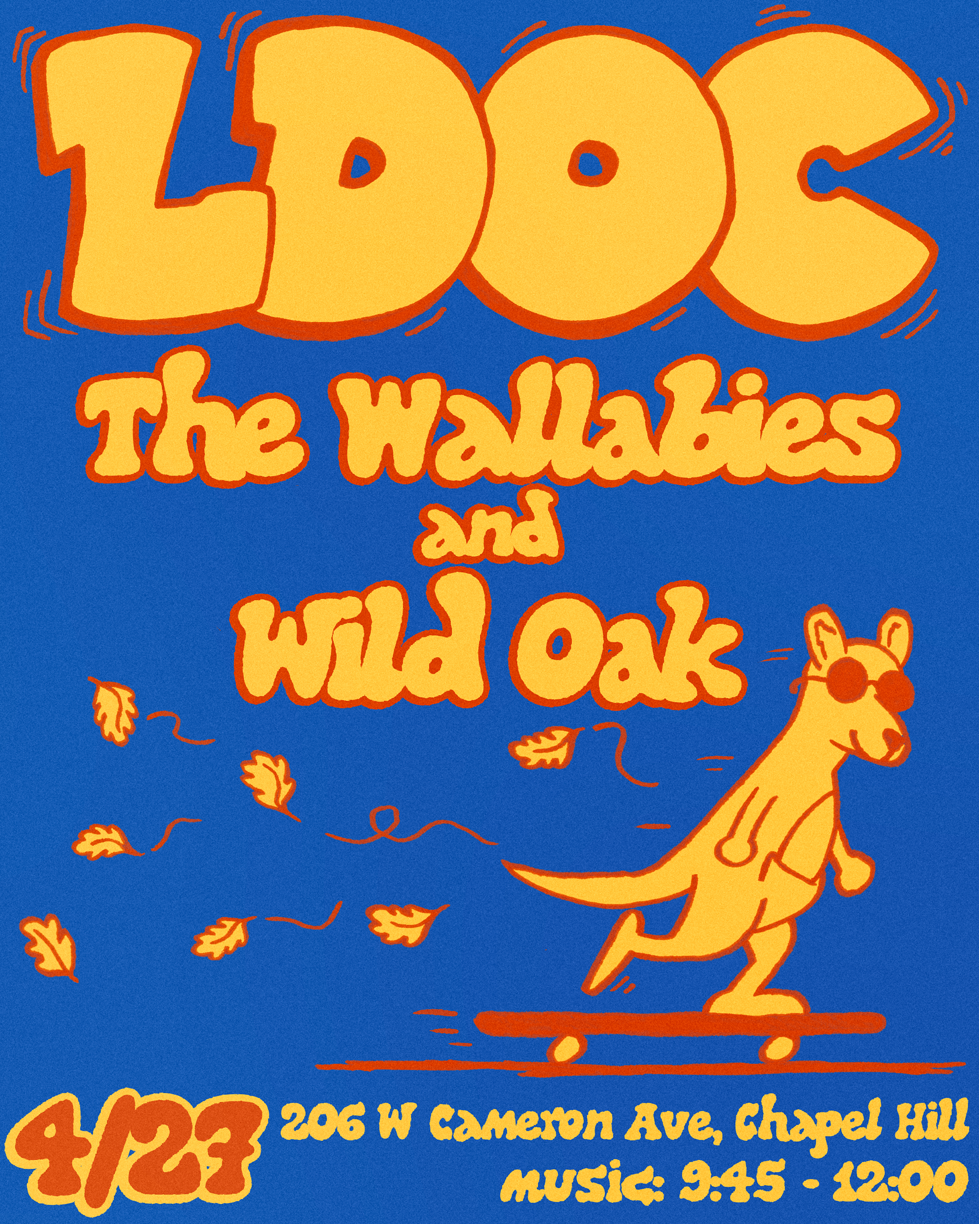 The Wallabies and Wild Oak LDOC