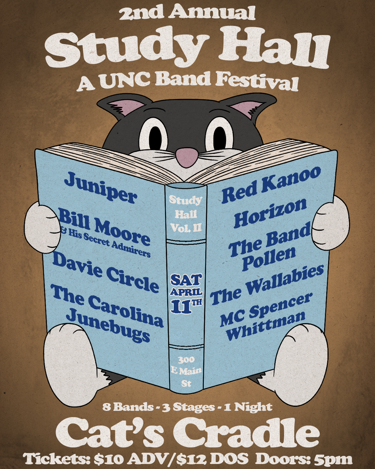 Cat's Cradle 2nd Annual Study Hall