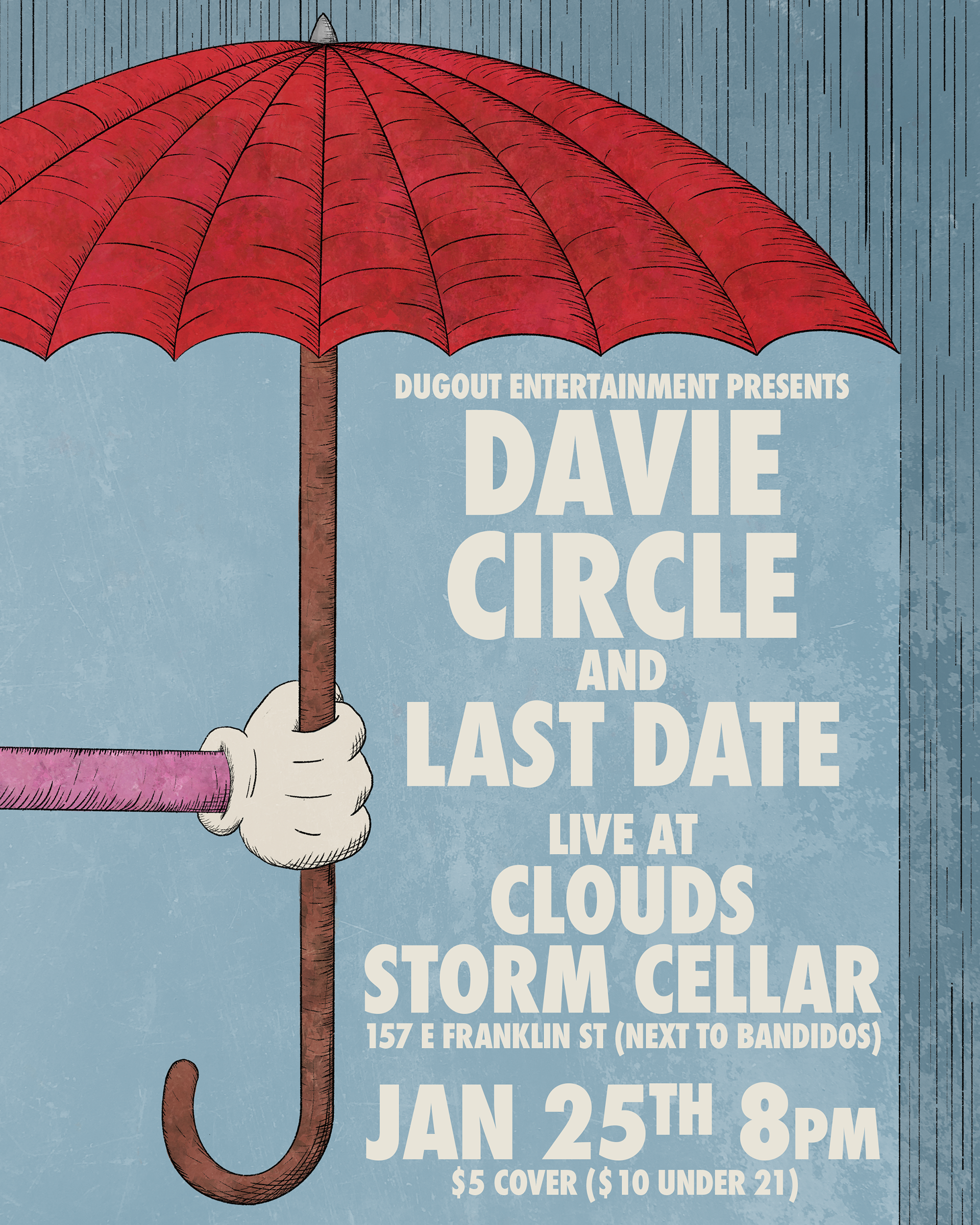 Davie Circle at Clouds Storm Cellar