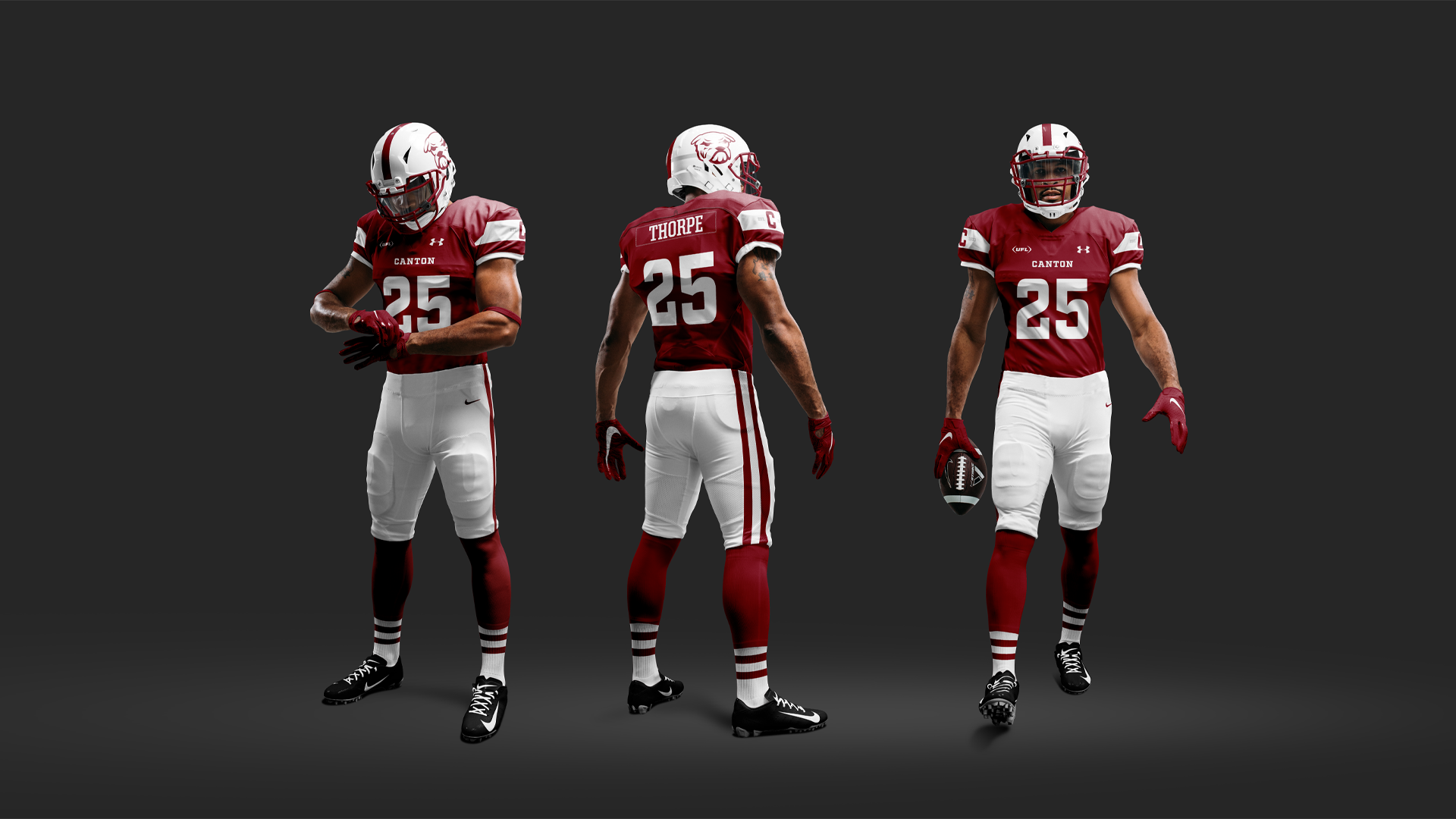 Canton Bulldogs Uniform Concept