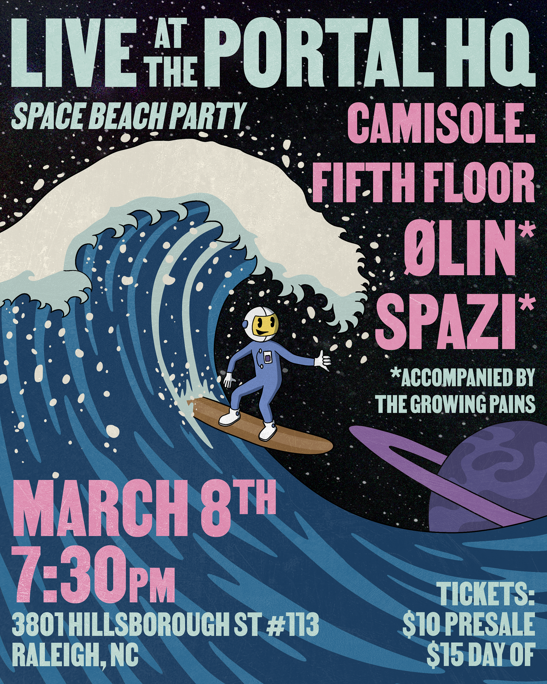 Portal HQ Space Beach Party