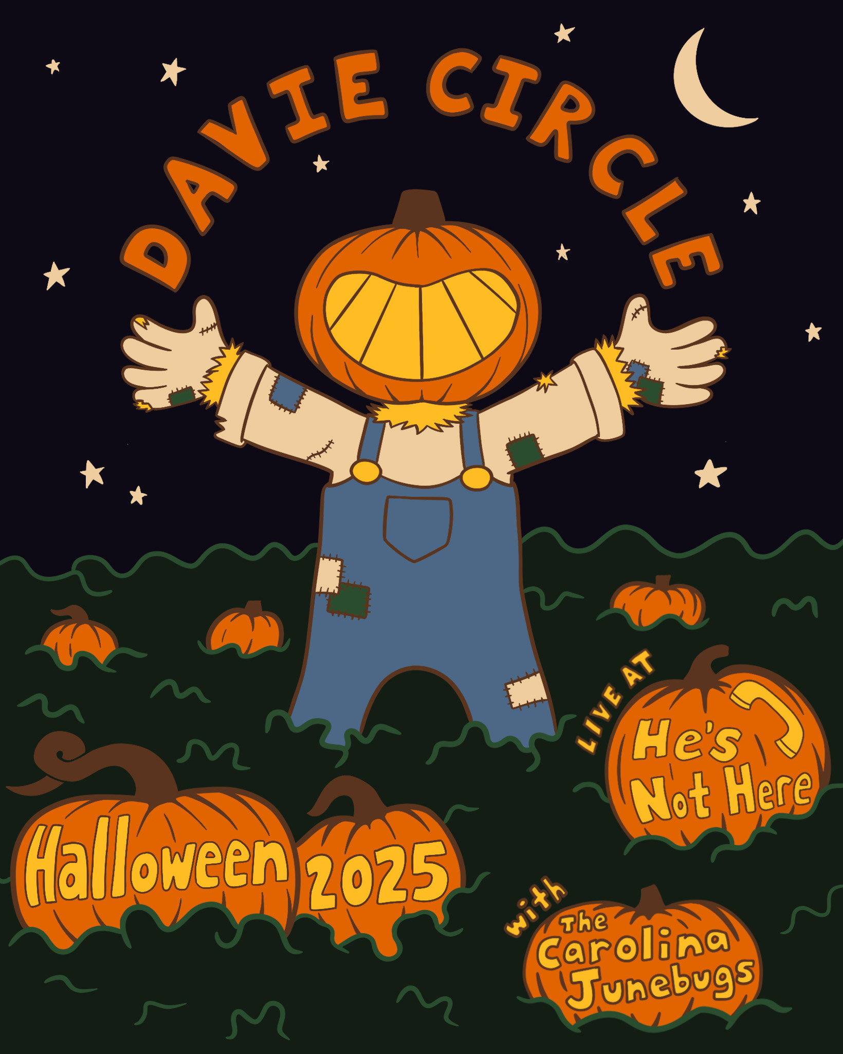 Davie Circle at He's Not Here