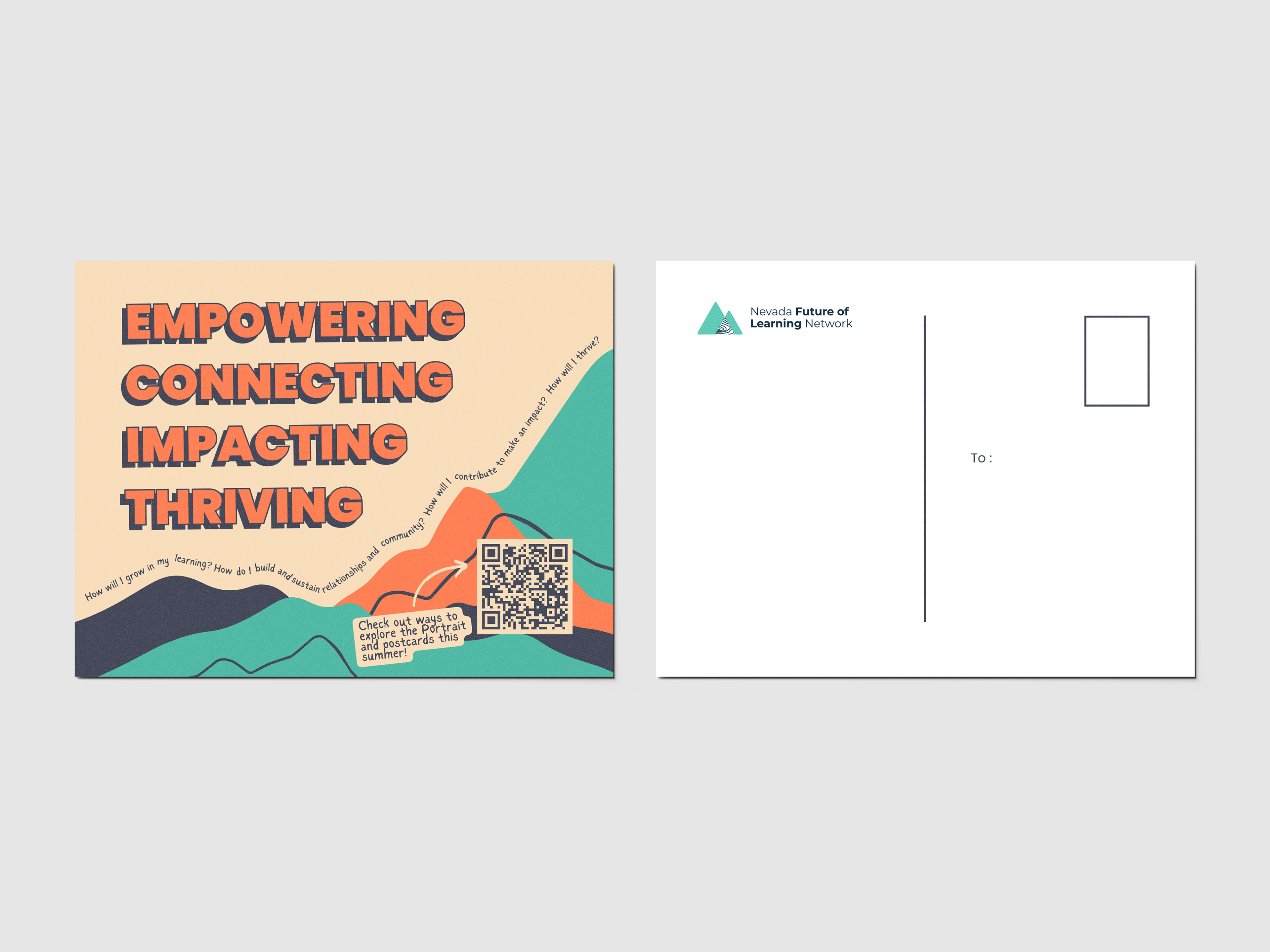 Portrait Postcard Design